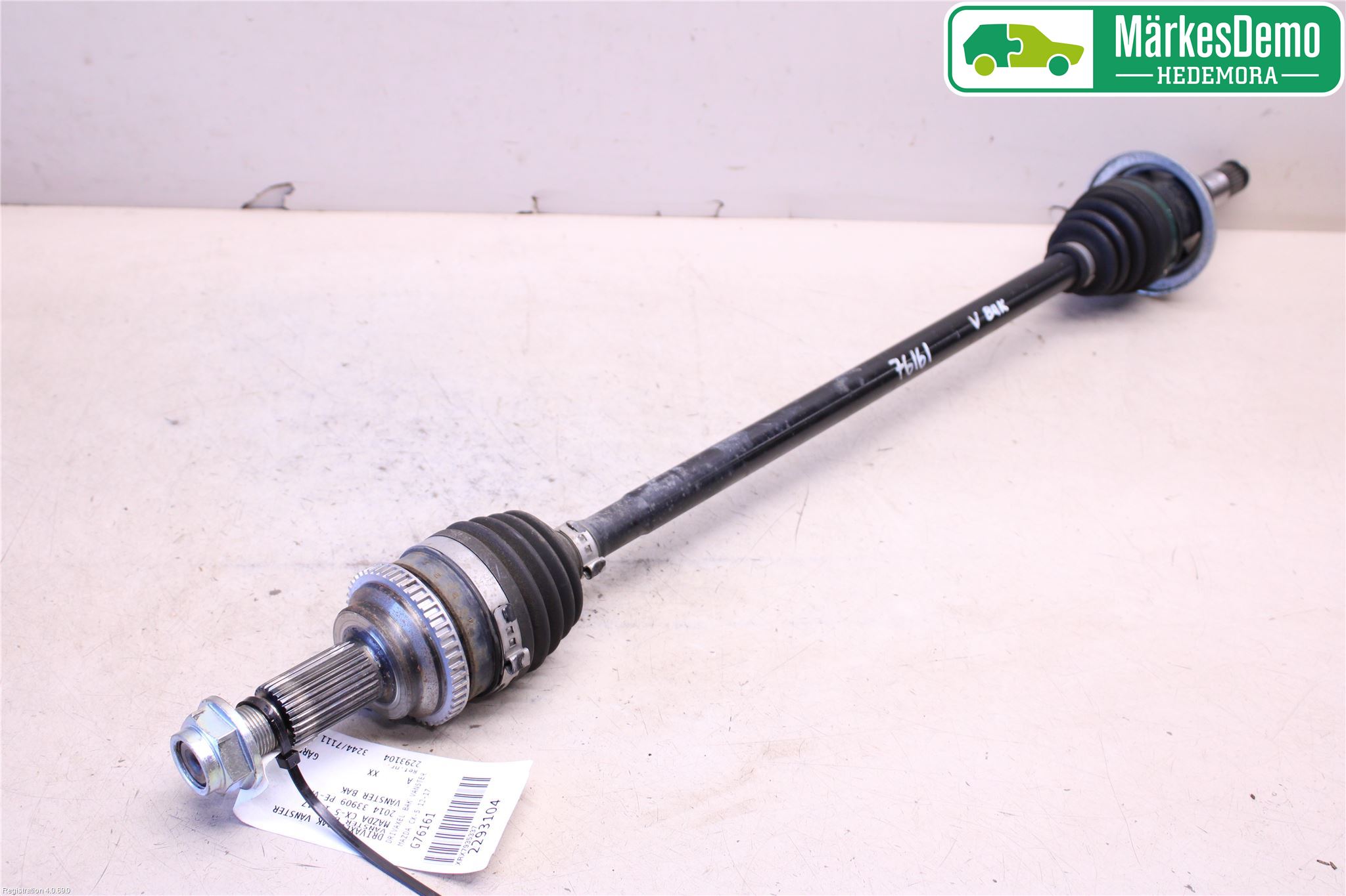 Mazda CX-5 12-17 Drivaksel Bak Kompl Venstre