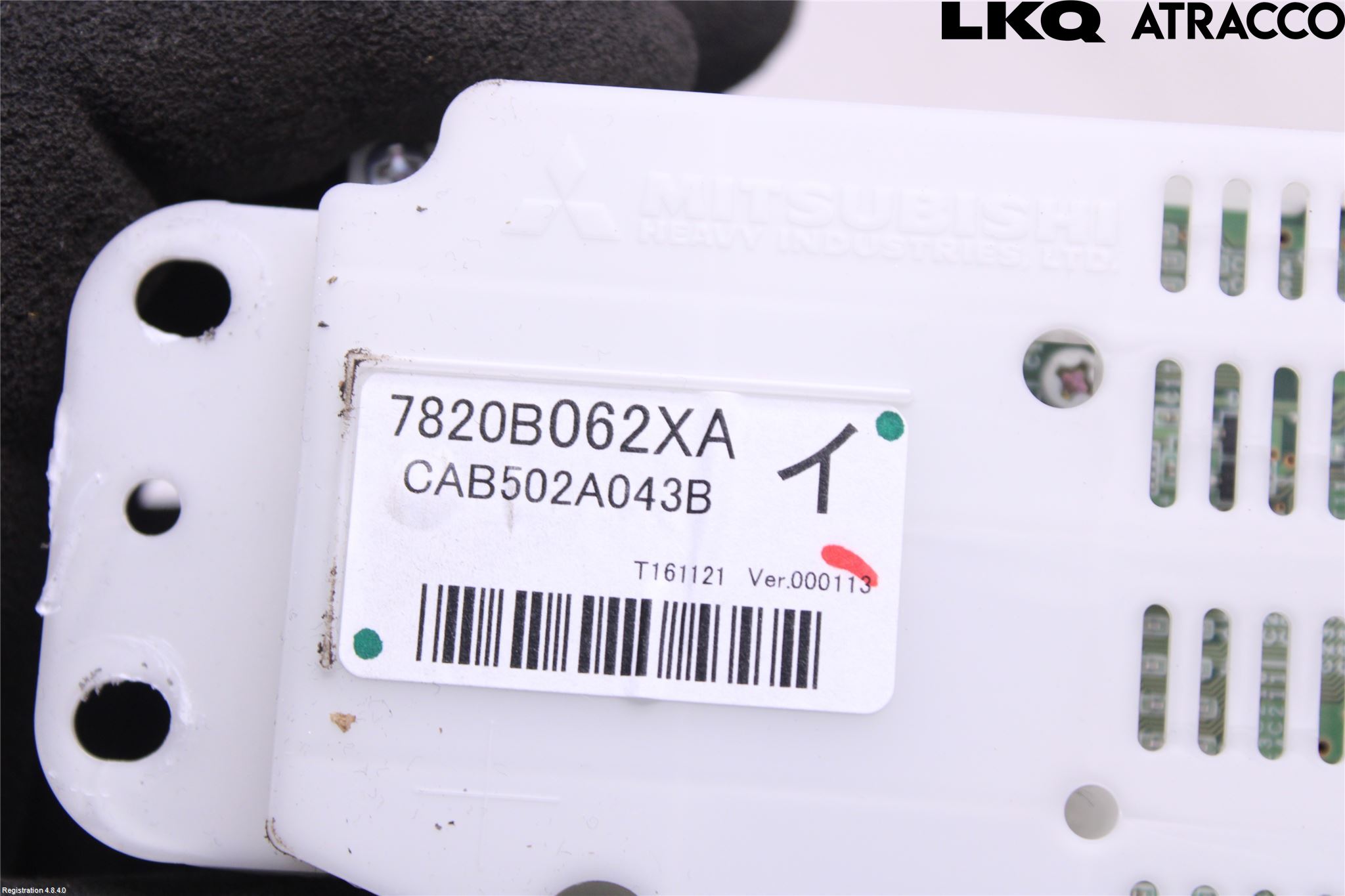 Mitsubishi OUTLANDER 13-21 Varme Ac Betjening-Display
