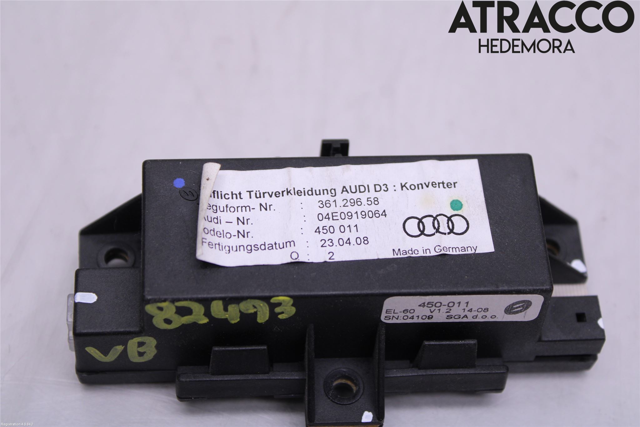 Audi A8/S8 4E  02-09 Bryter Øvrig