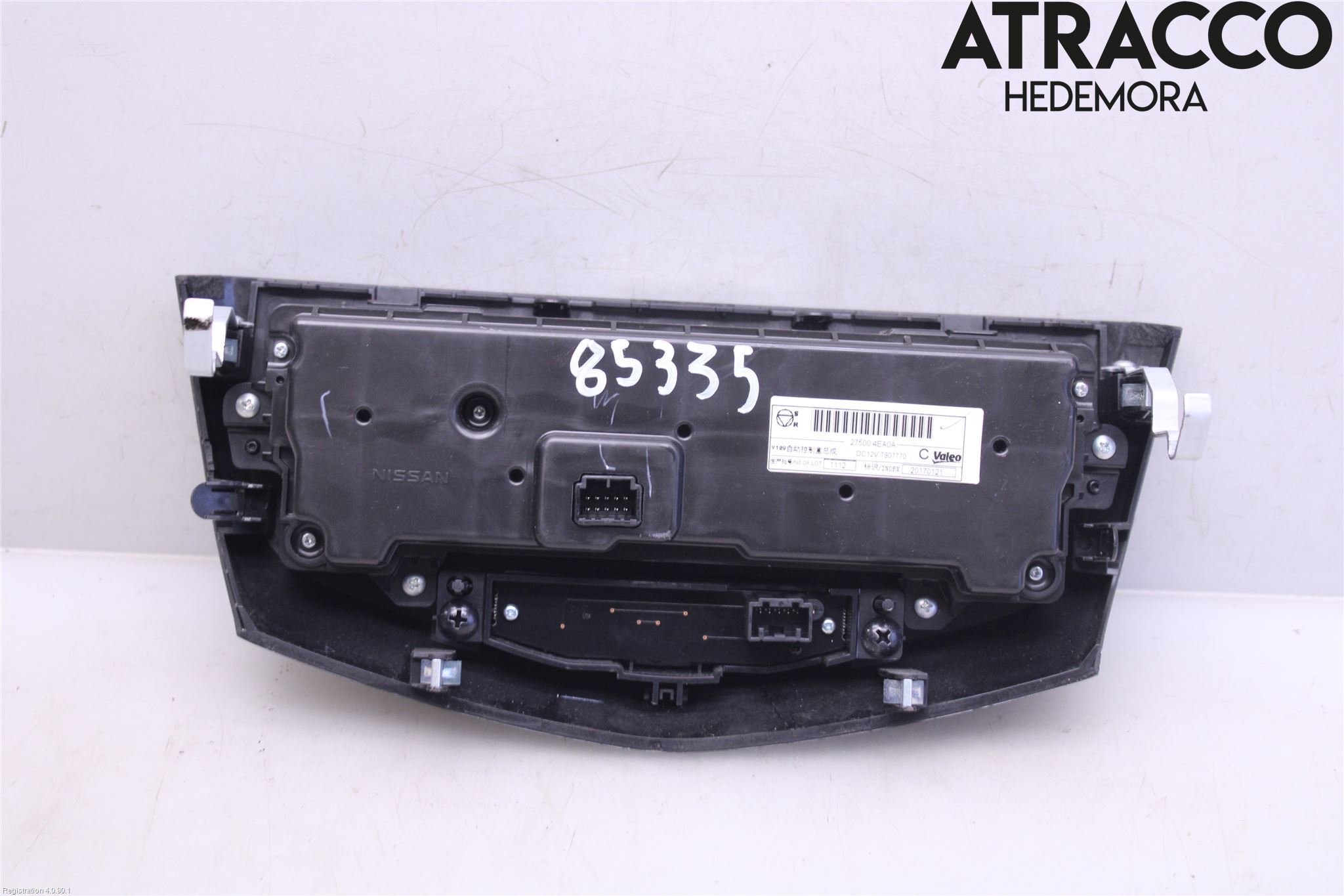 Nissan QASHQAI 14-17 Varme Ac Betjening-Display