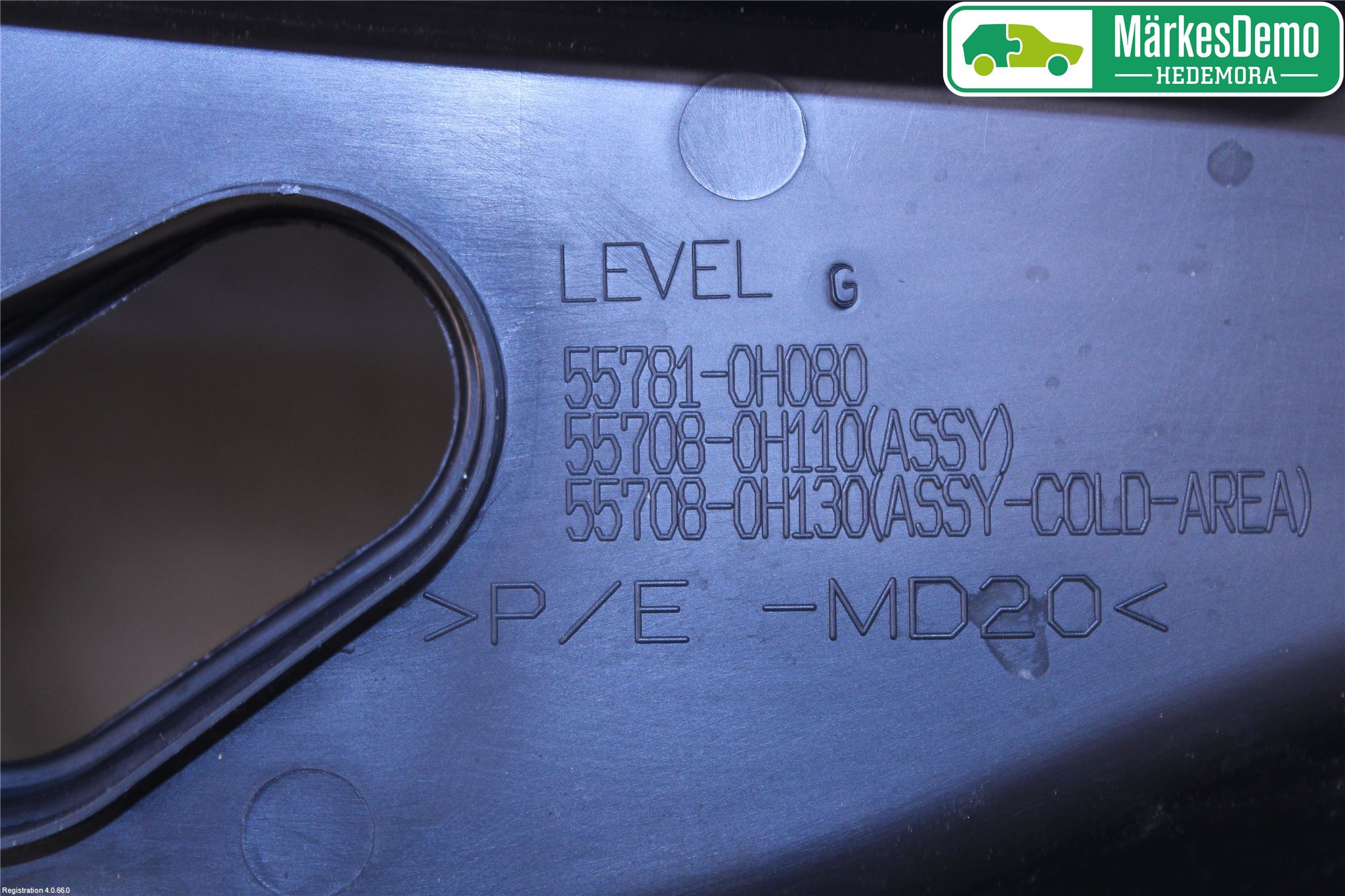 Toyota AYGO 15-21 Visker Deksel-Grill-Under Frr
