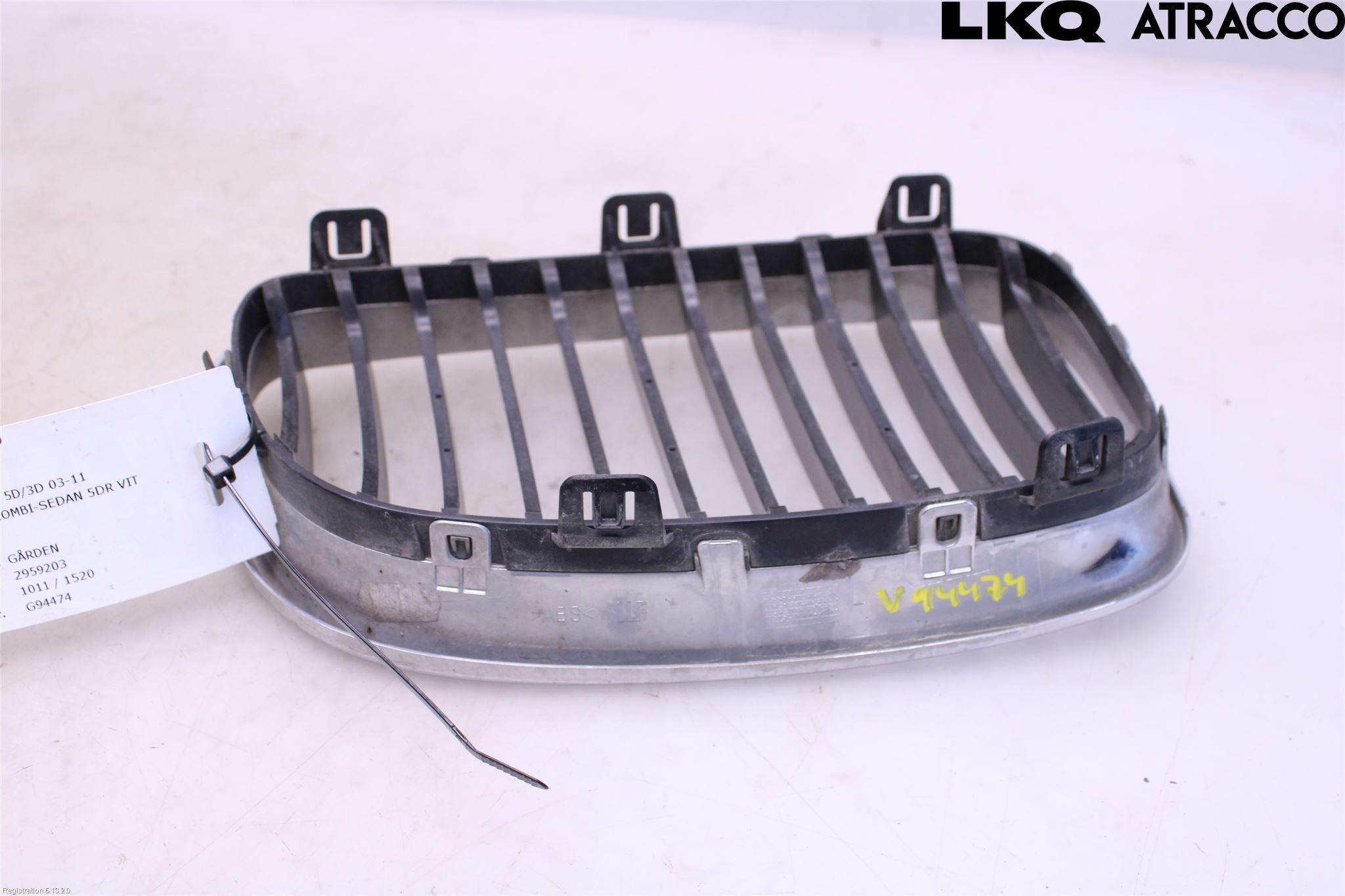 BMW 1 E87/81 5D/3D 03-11 Grilldel Venstre