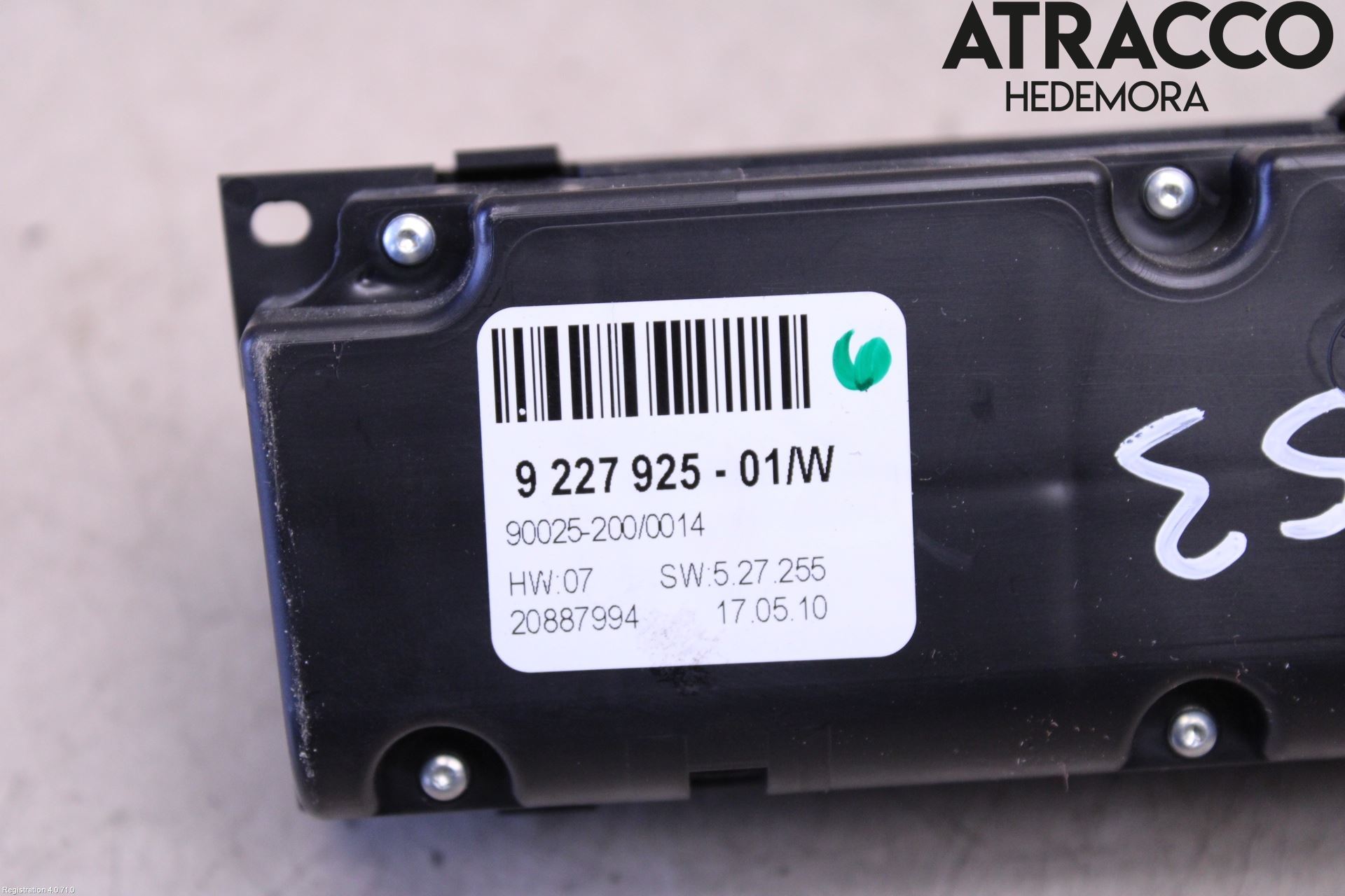 BMW X5 E70 07-13 Varme Ac Betjening-Display