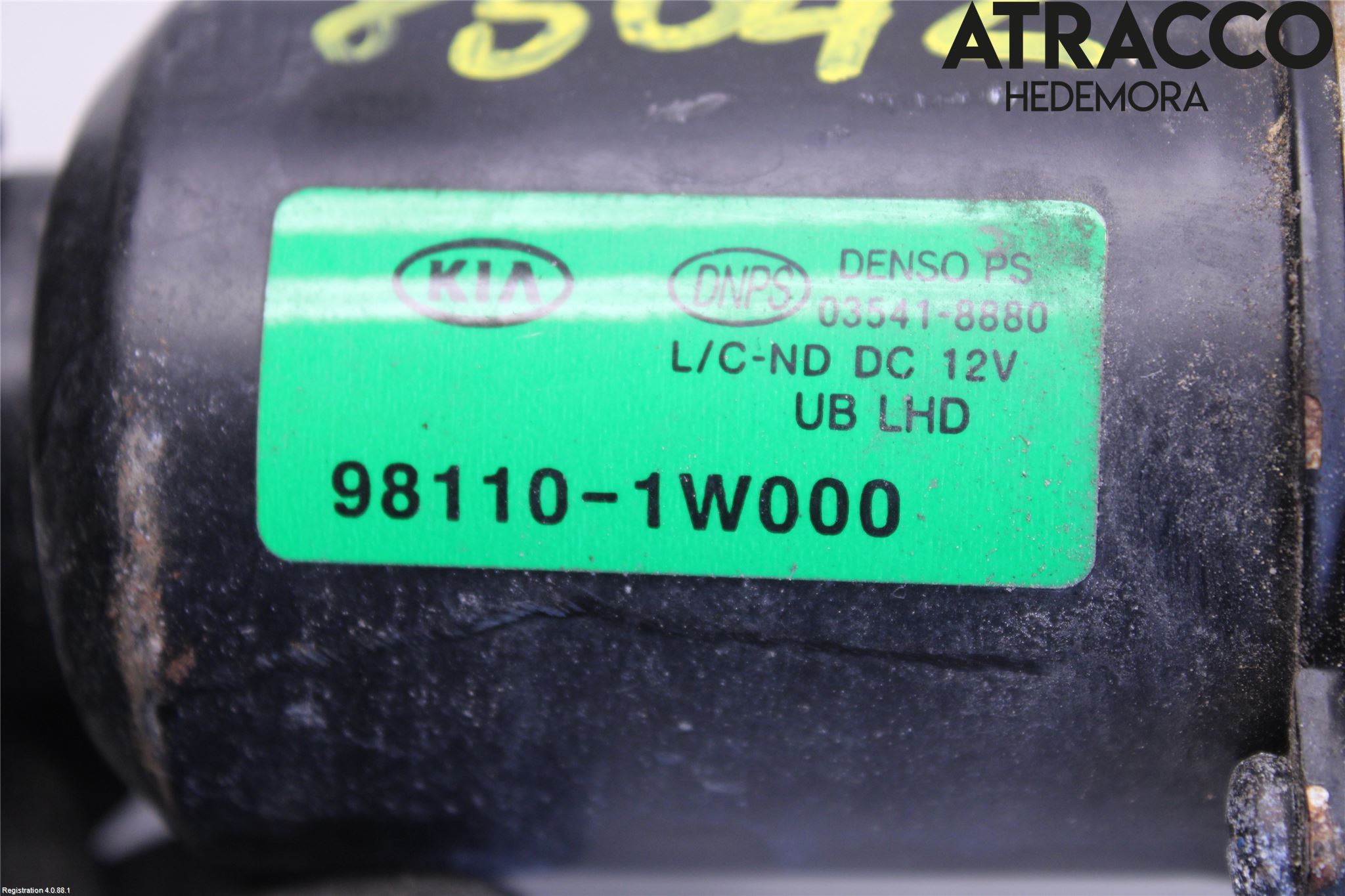 Kia RIO 12-16 Viskermotor Frontrute