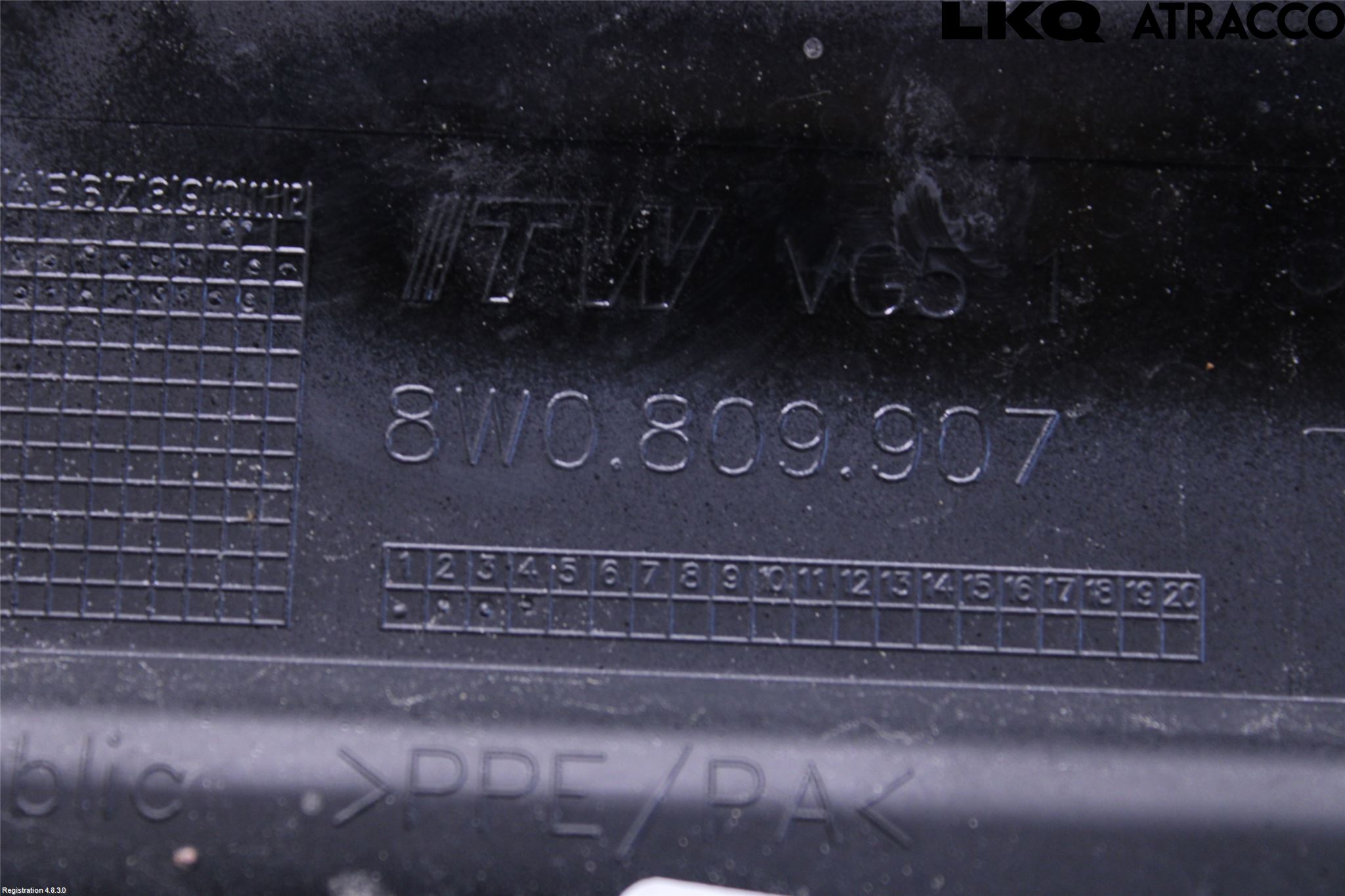 Audi A4/S4 B9 16-19 Drivstoff Tankluke