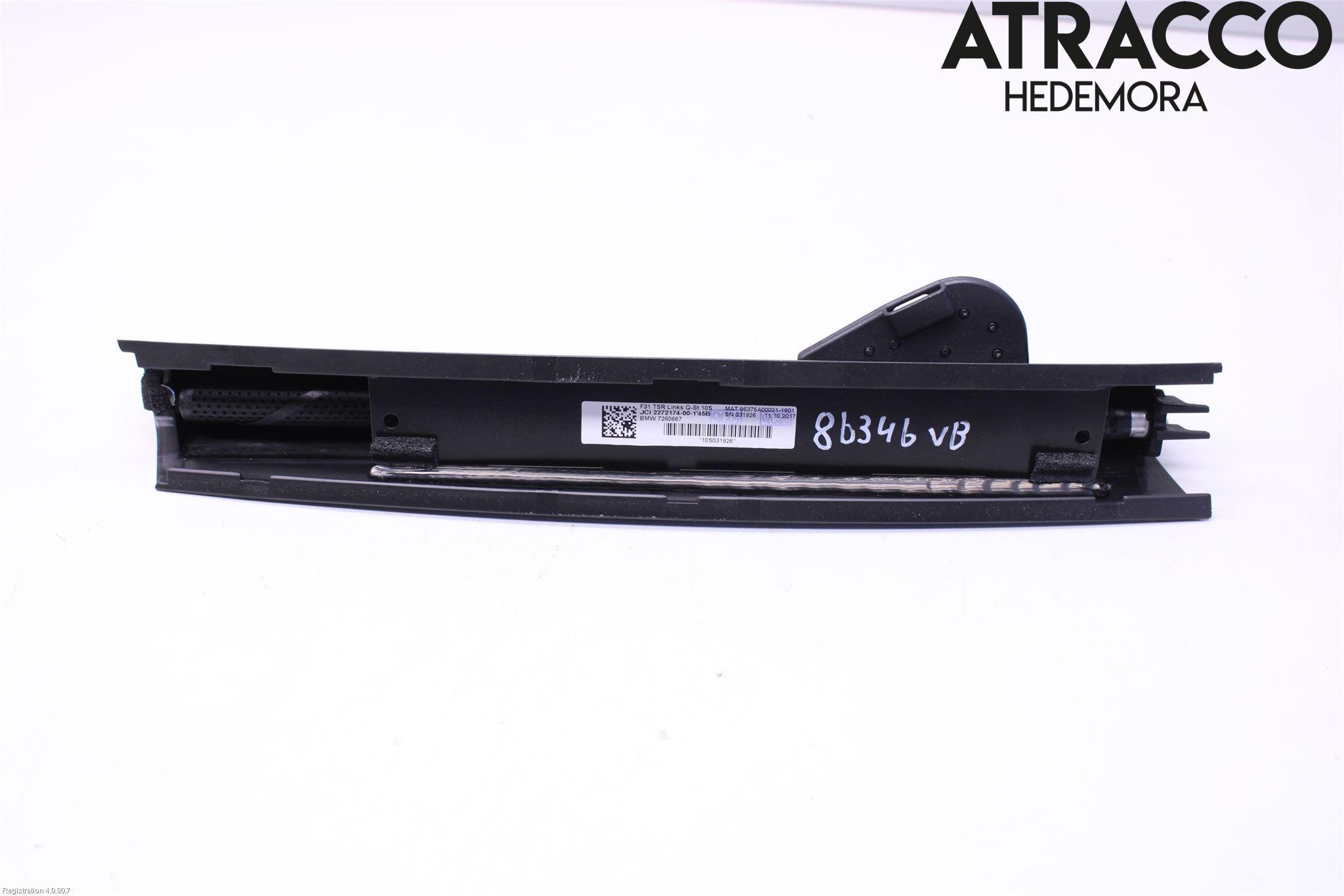 BMW 3 F30/F31/F80 12-19 Innr Innsyn Beskytelse Stv