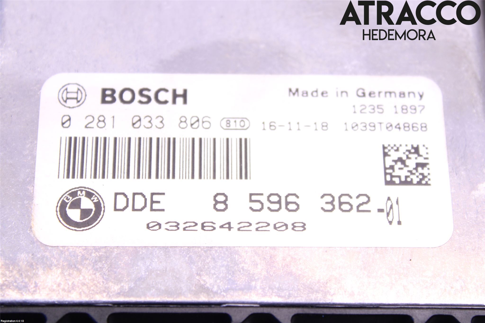 BMW 1 F20/F21 11-19 Styreenhet Dieselpumpe