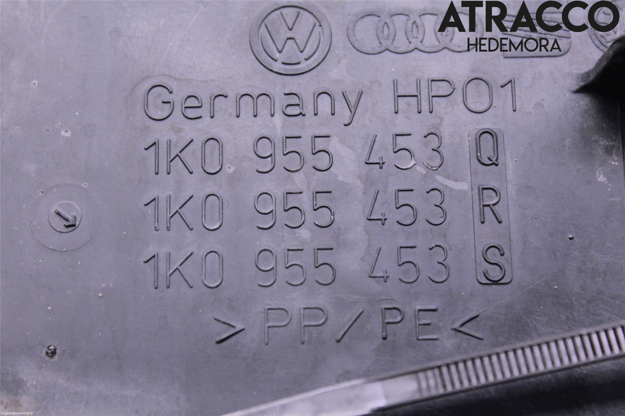 Volkswagen VW GOLF PLUS/CROSS GOLF 04-14 Spylerbeholder Frontrute-Lykte