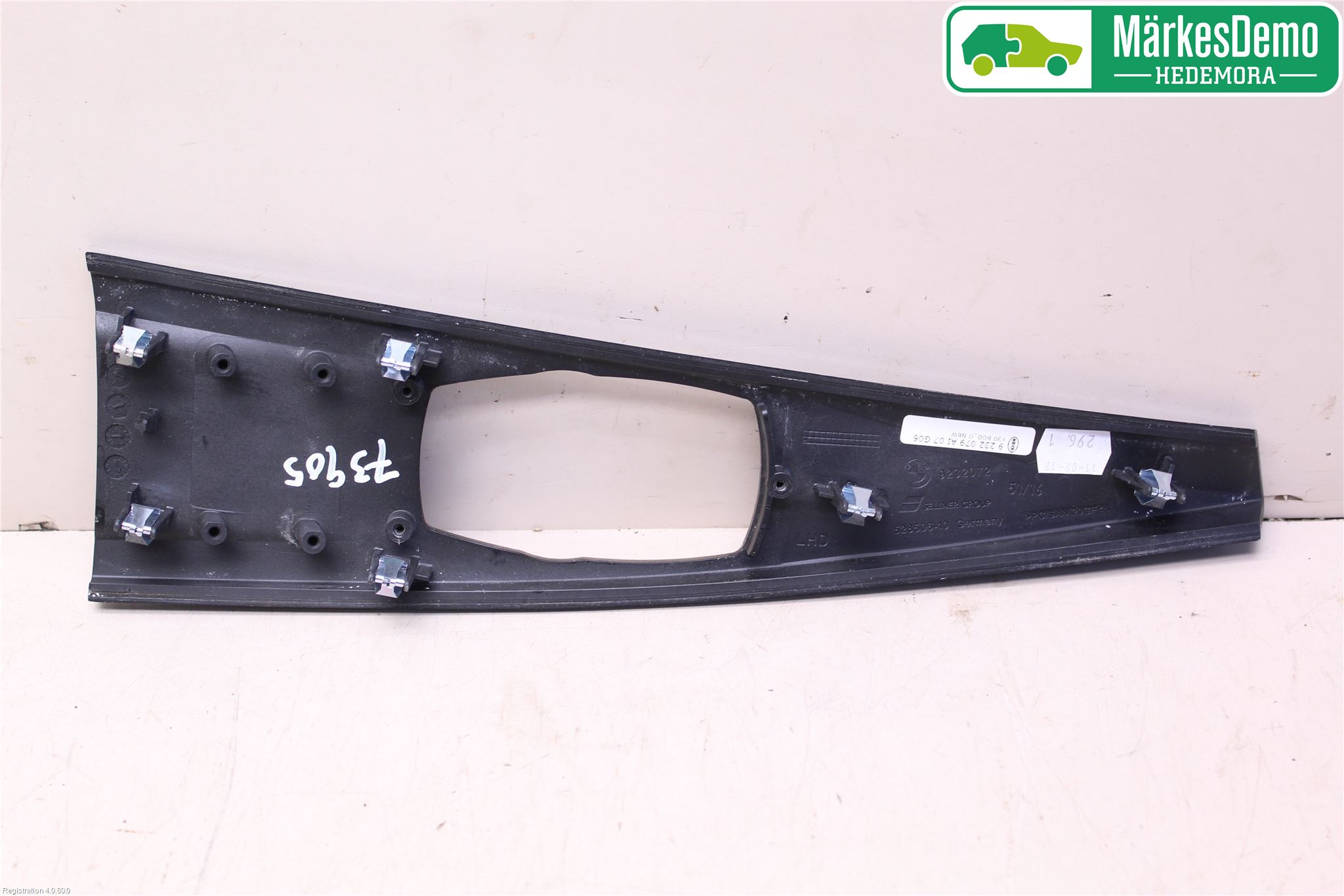 BMW 3 F30/F31/F80 12-19 Instrumentkonsoll Midt