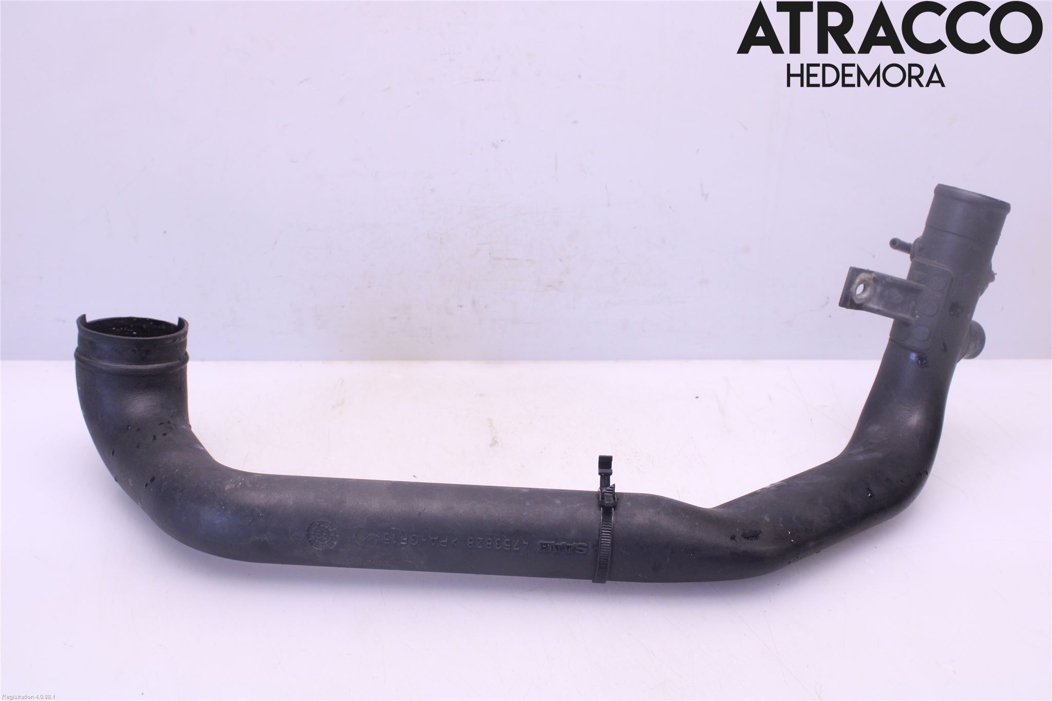 Saab 9-5 -05 Intercooler Rør-Slange