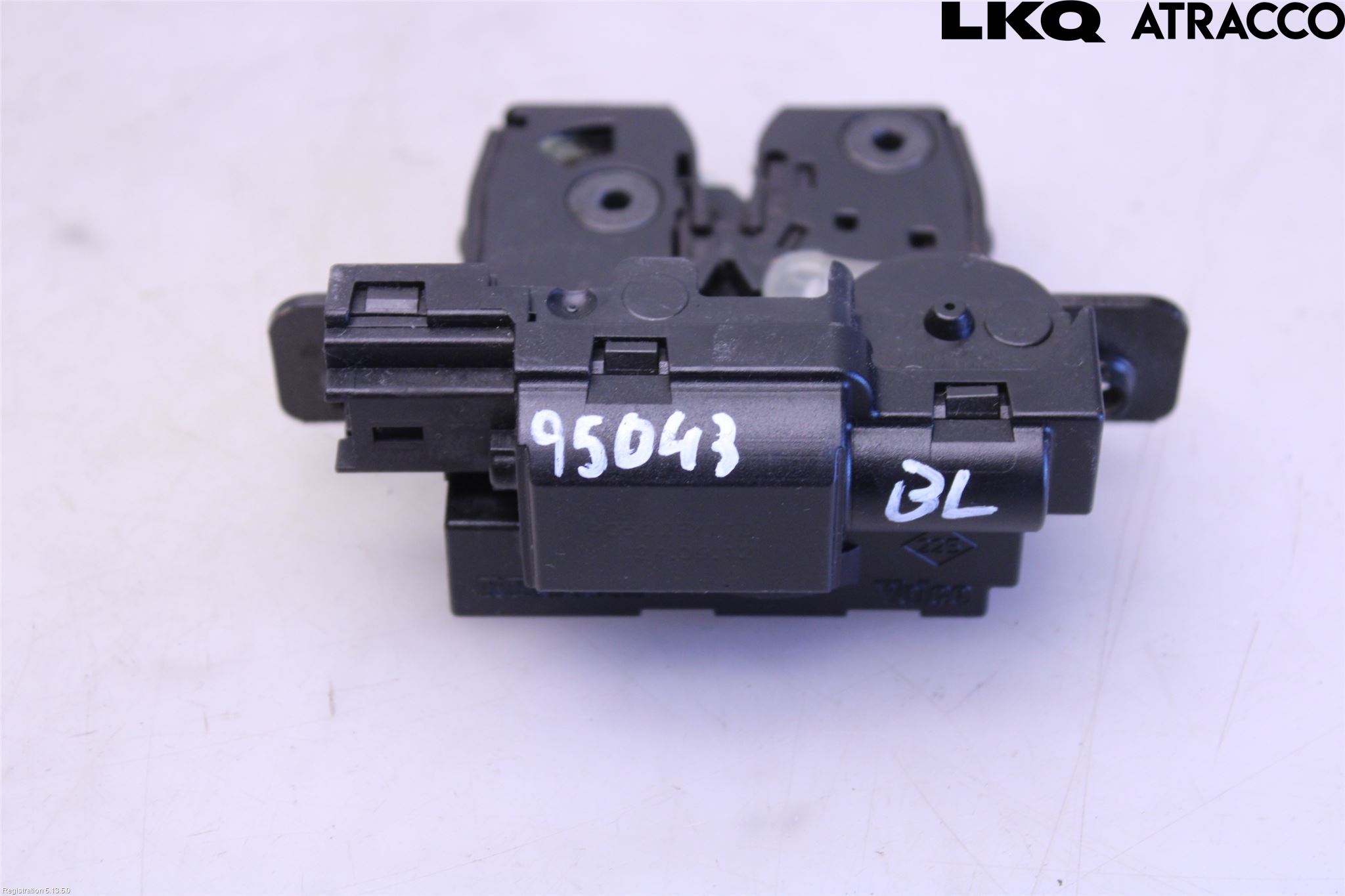 Nissan QASHQAI+2  10-14 Bakluke-Lokk Låsekasse