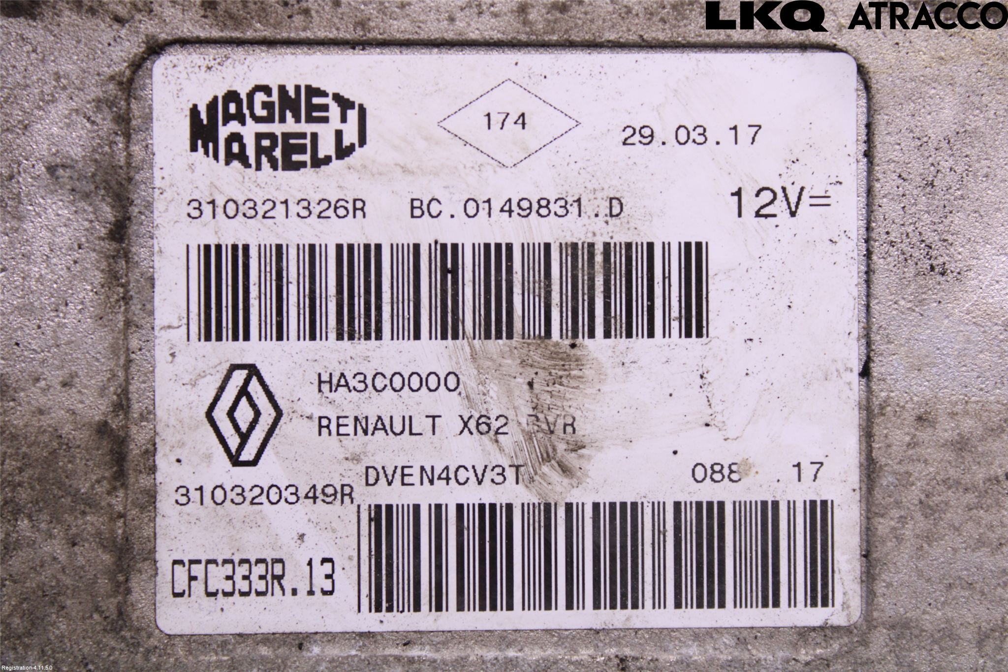 Nissan NV400 12-24 Styreenhet Dieselpumpe