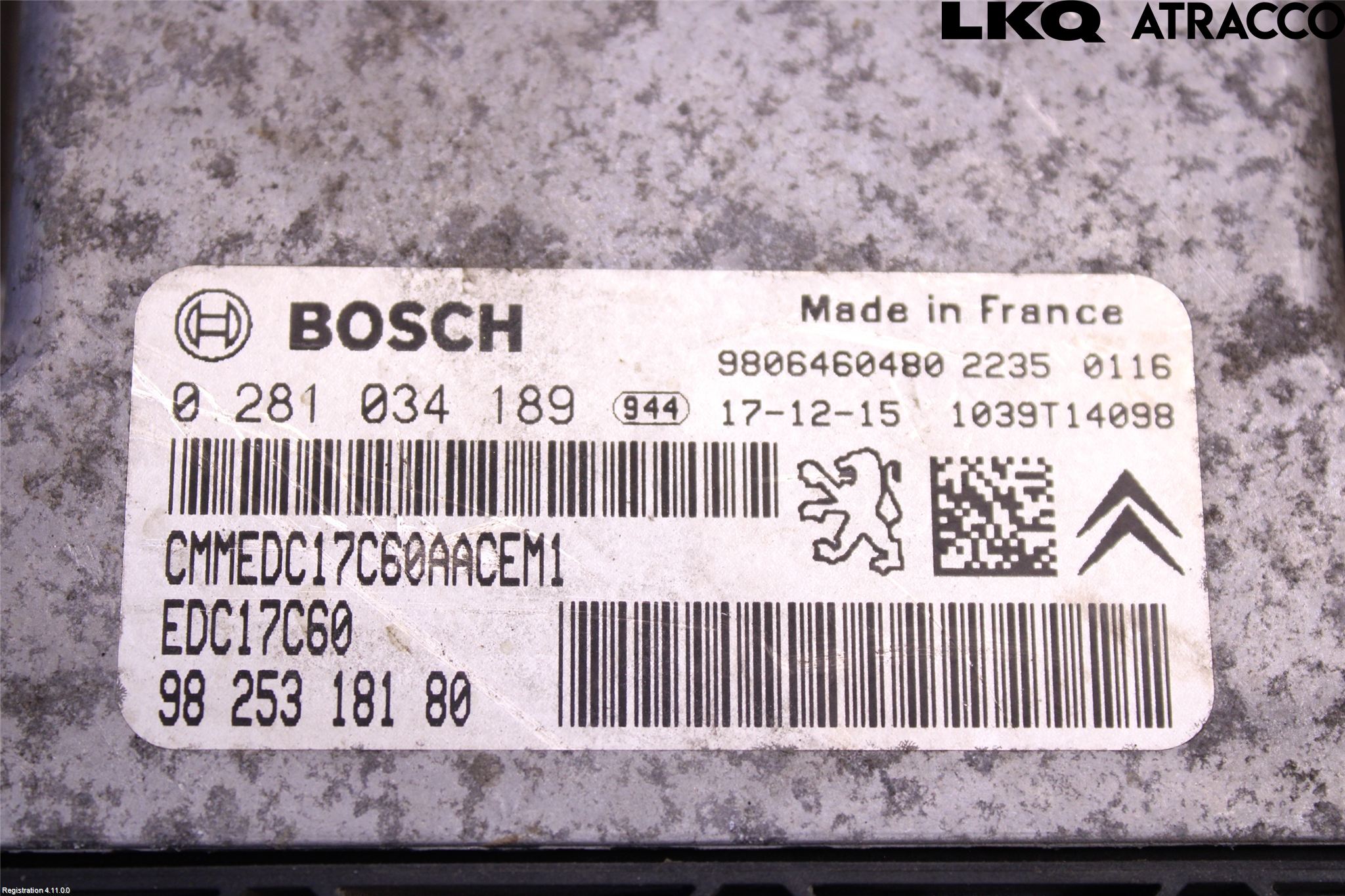 Toyota PROACE II 16- Styreenhet Dieselpumpe