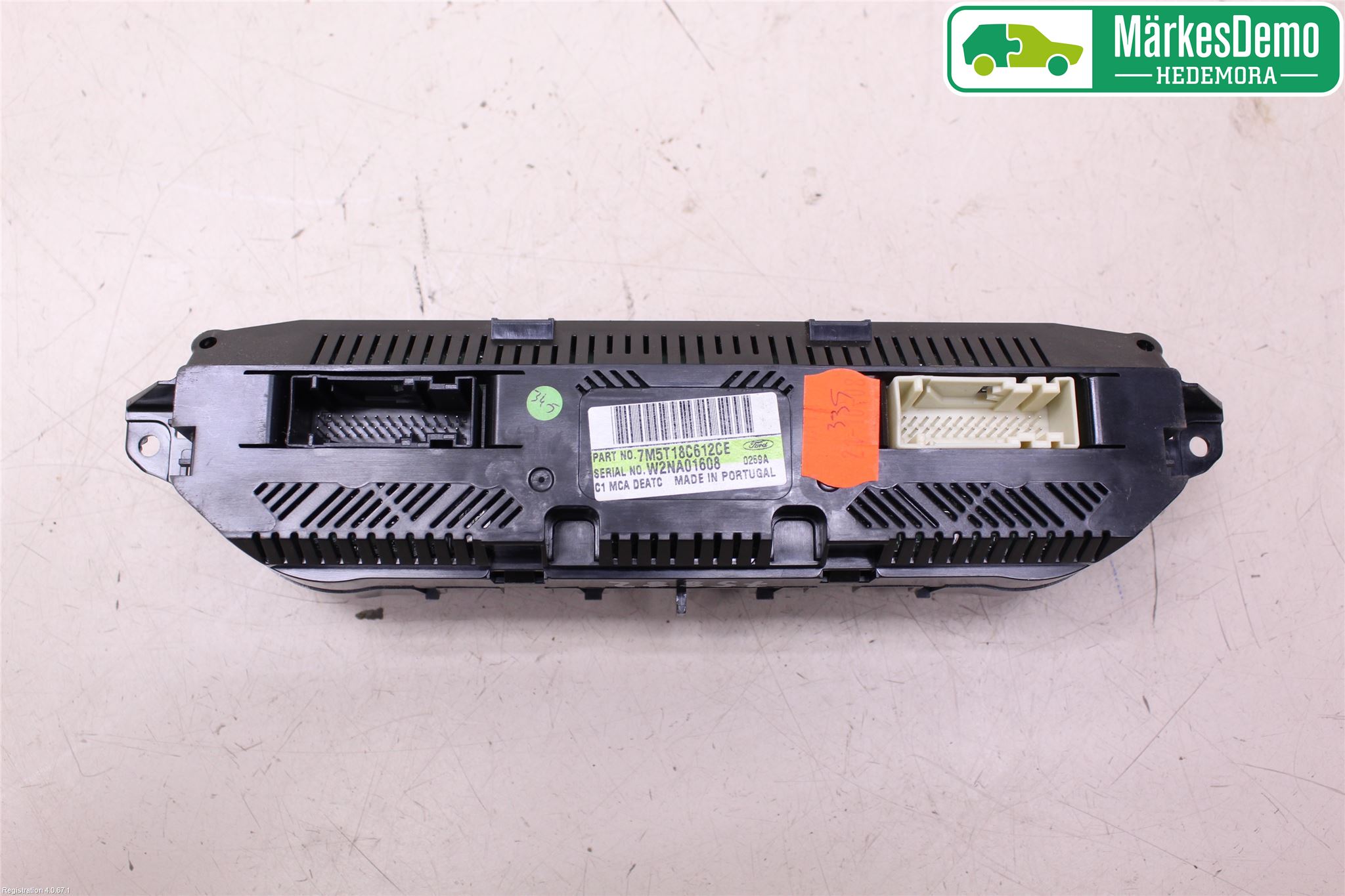 Ford FOCUS 08-11 Varme Ac Betjening-Display