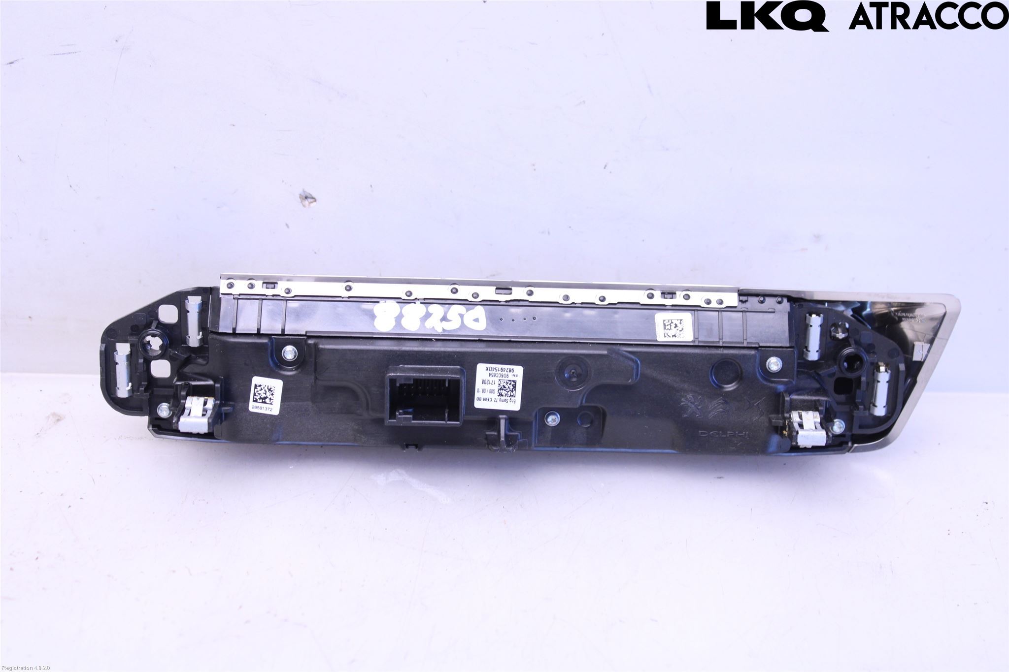 Peugeot 3008 17-24 Varme Ac Betjening-Display