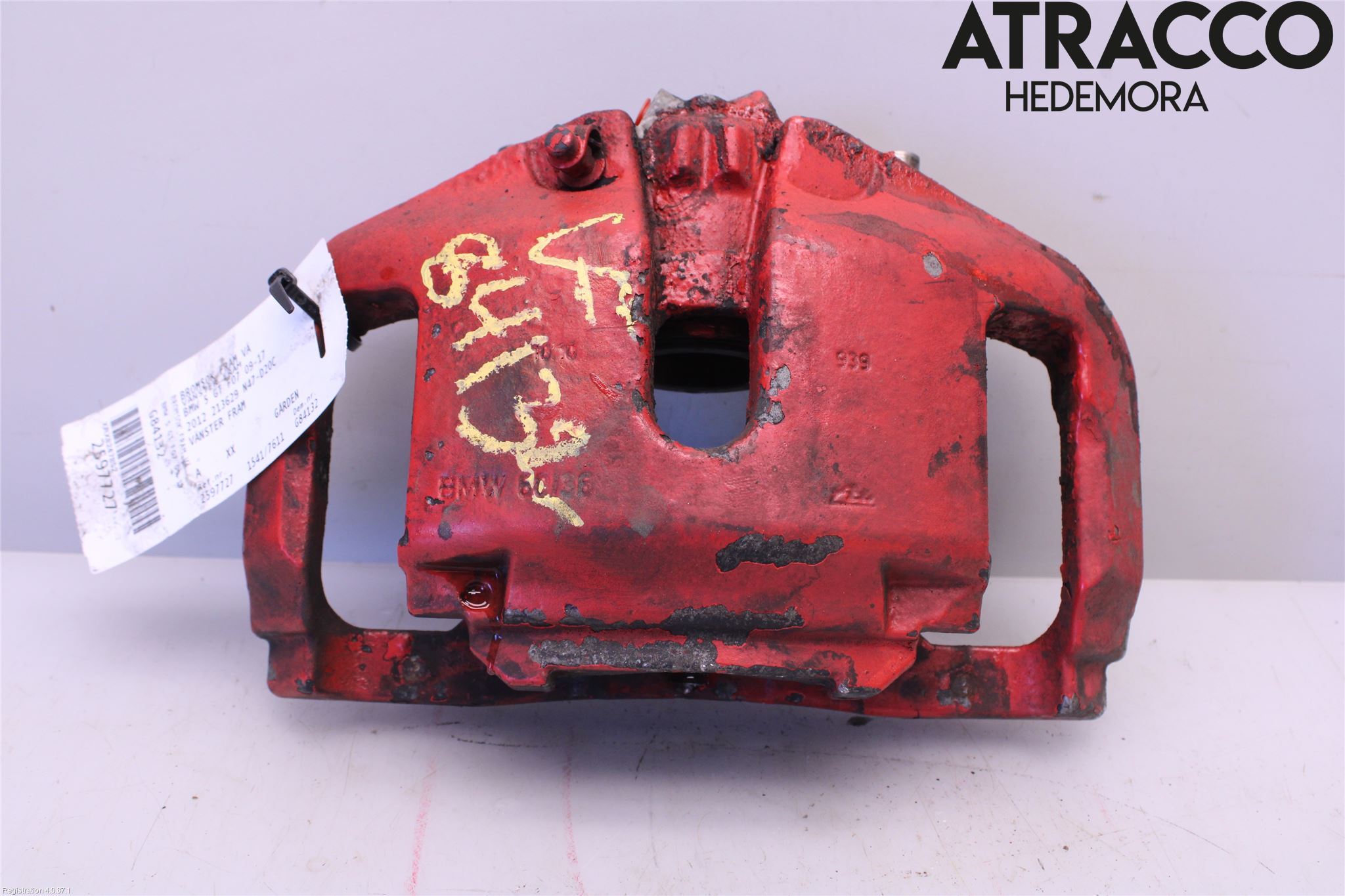 BMW 5 GT F07 09-17 Bremsecaliper Foran Venstre