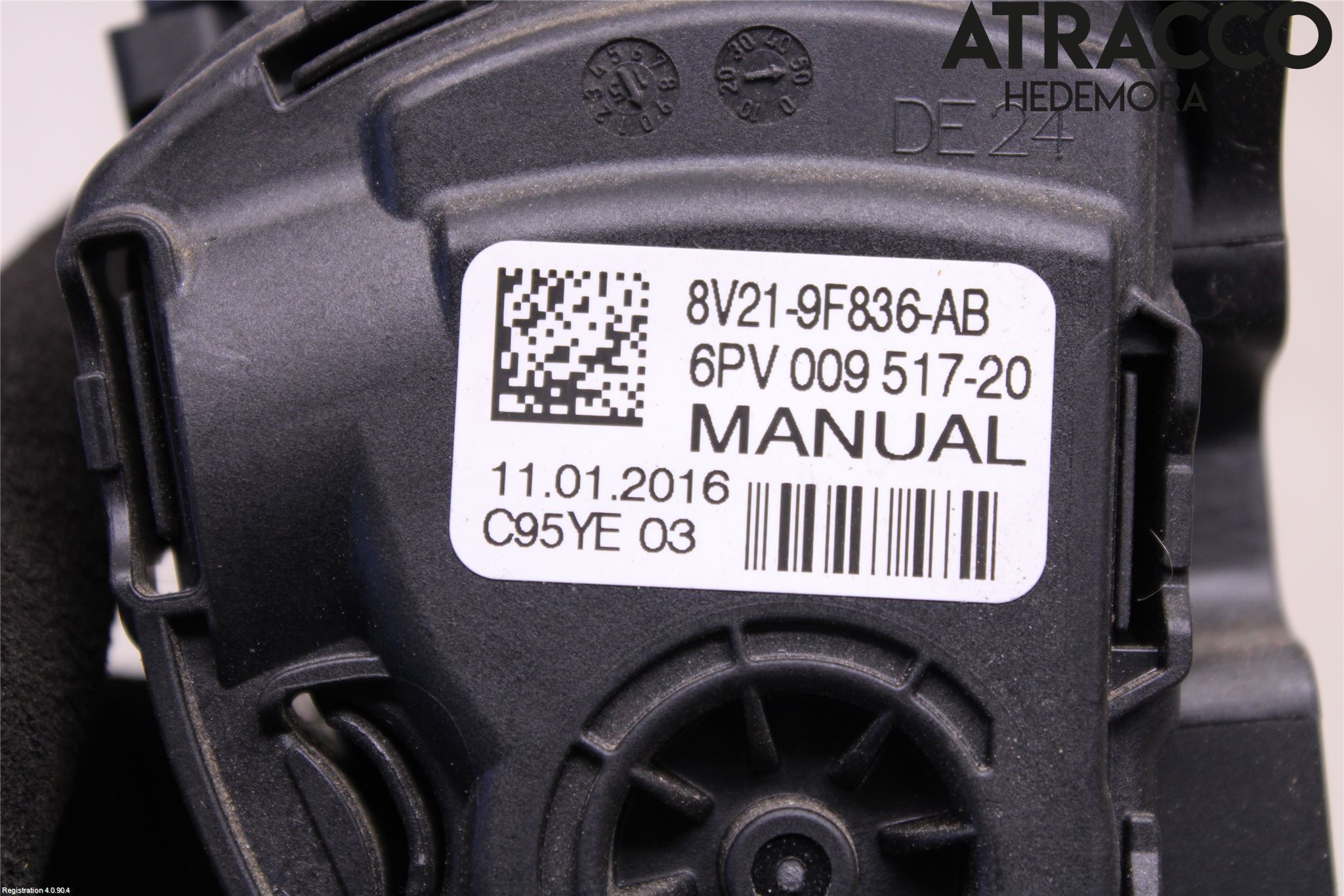 Ford FIESTA 13-17 Gasspedal