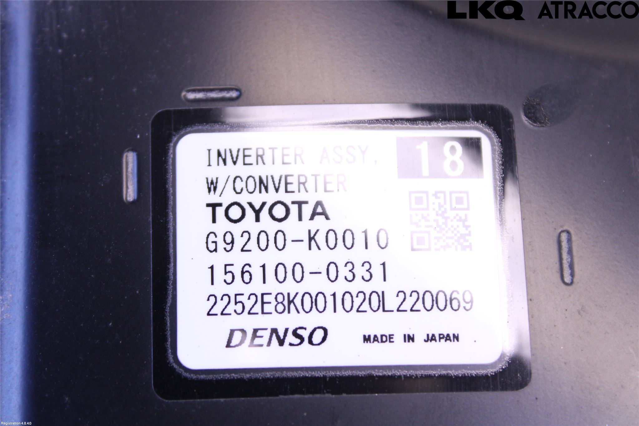 Toyota YARIS XP21 20- Hybridconverter