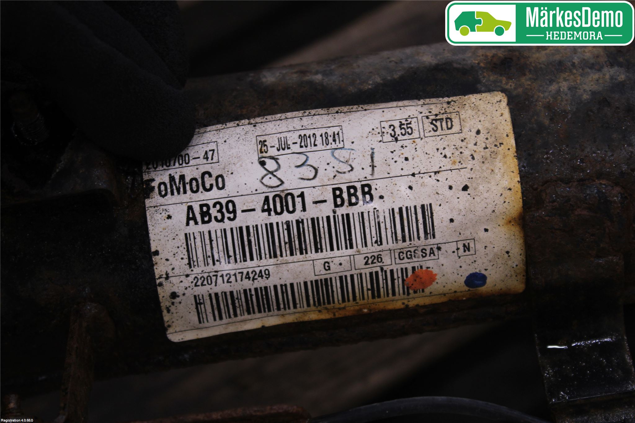 Ford RANGER EU 12-23 Bakaksel
