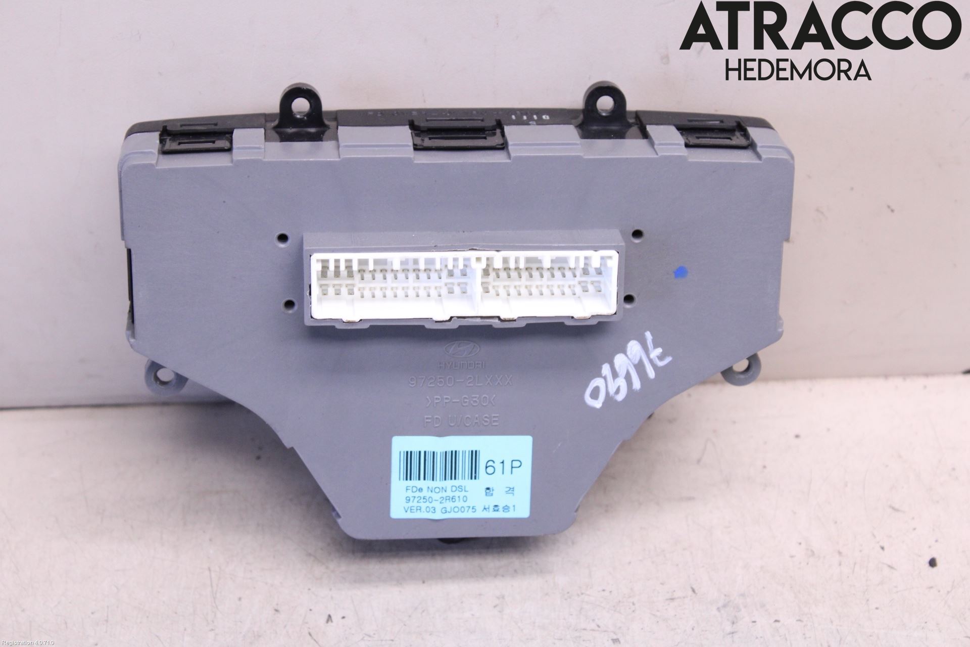 Hyundai i30 FD 07-12 Varme Ac Betjening-Display