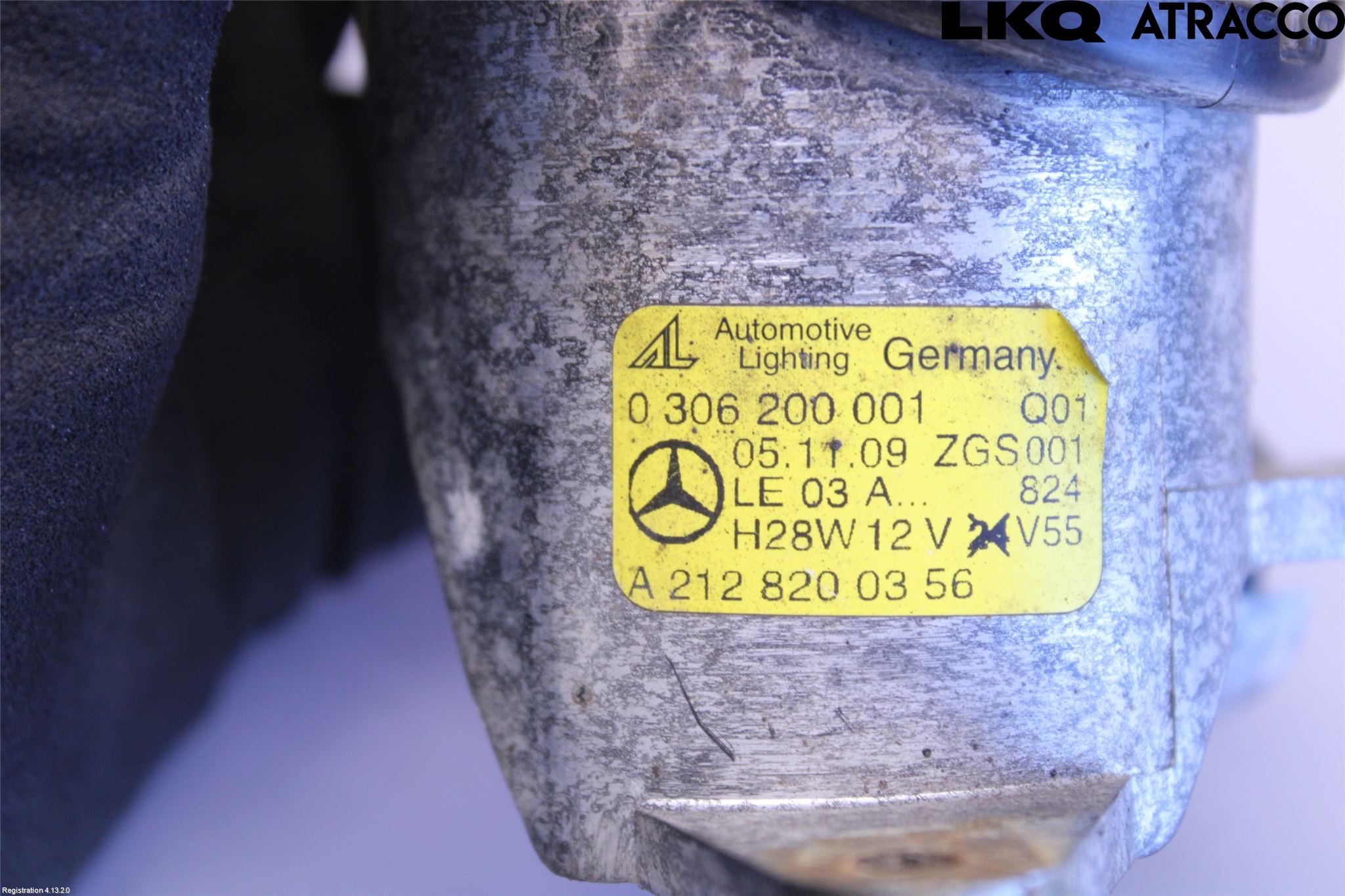 Mercedes-Benz MB E-KLASS (W212) 09-16 Frontlykt-Kurve-Tåkelys