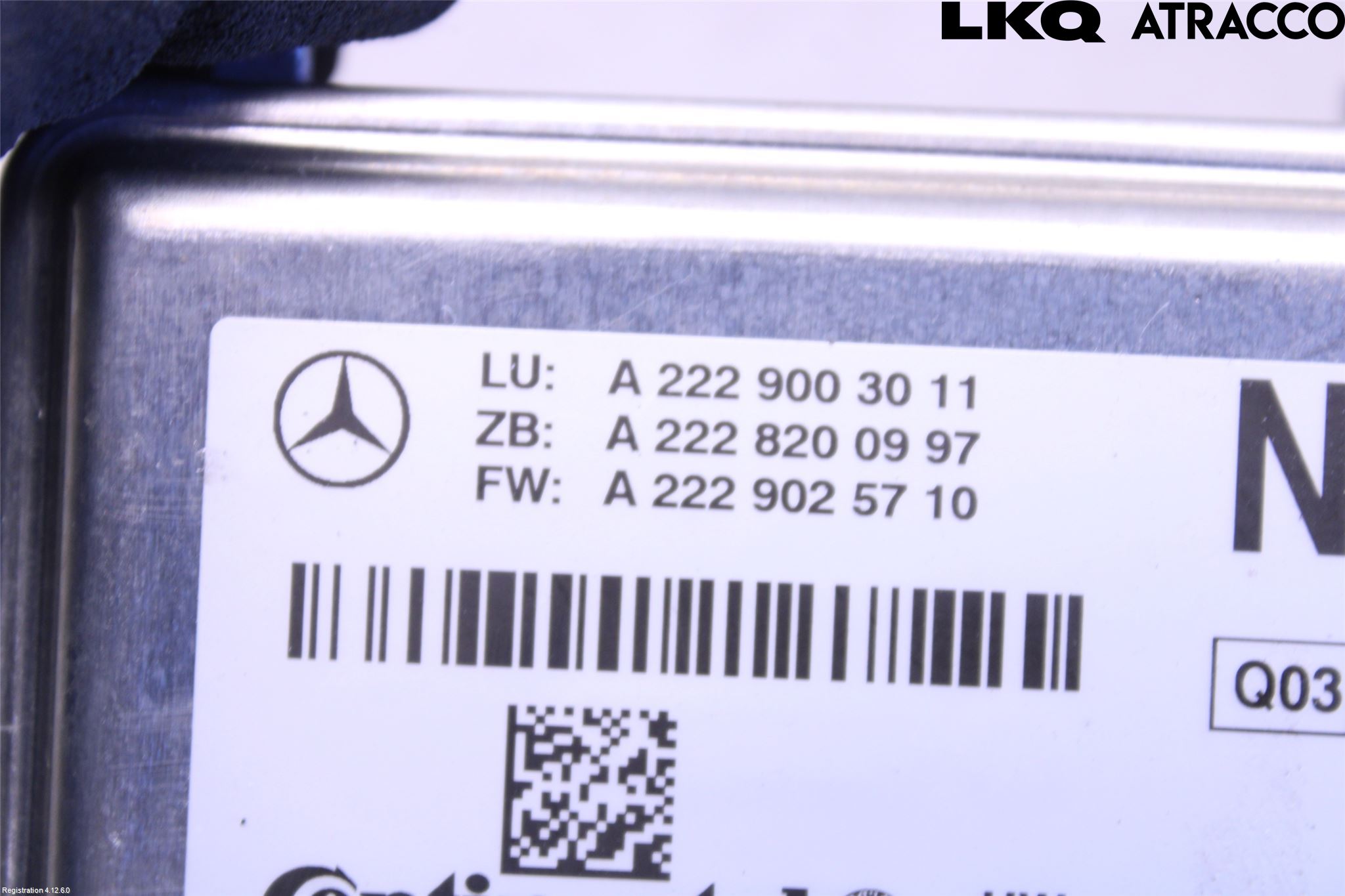 Mercedes-Benz MB C-KLASS (W205) 14-21 Sensor Kollisjonsbeskyttelse