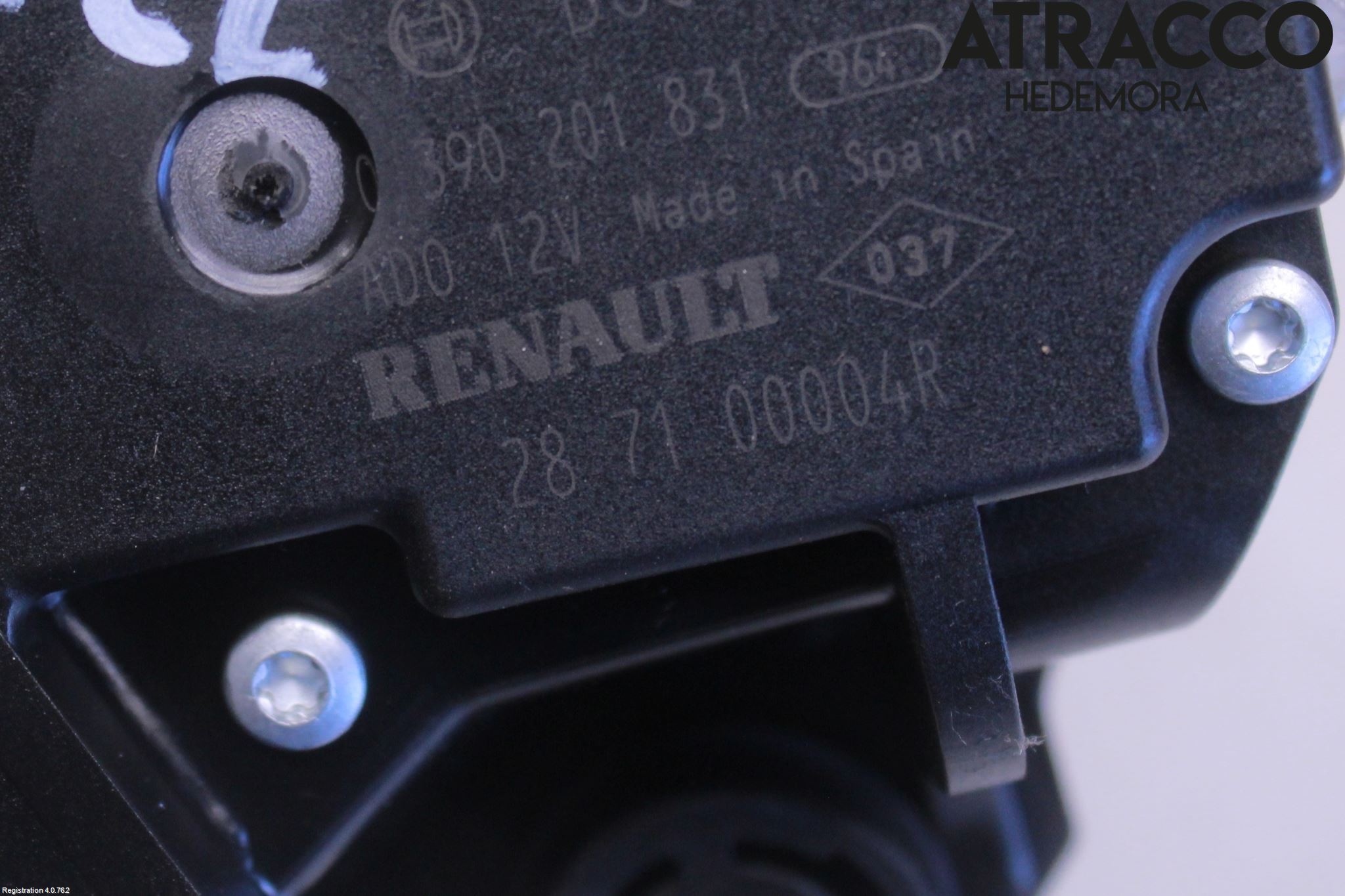 Renault LAGUNA III 08-10 Viskermotor Bakluke