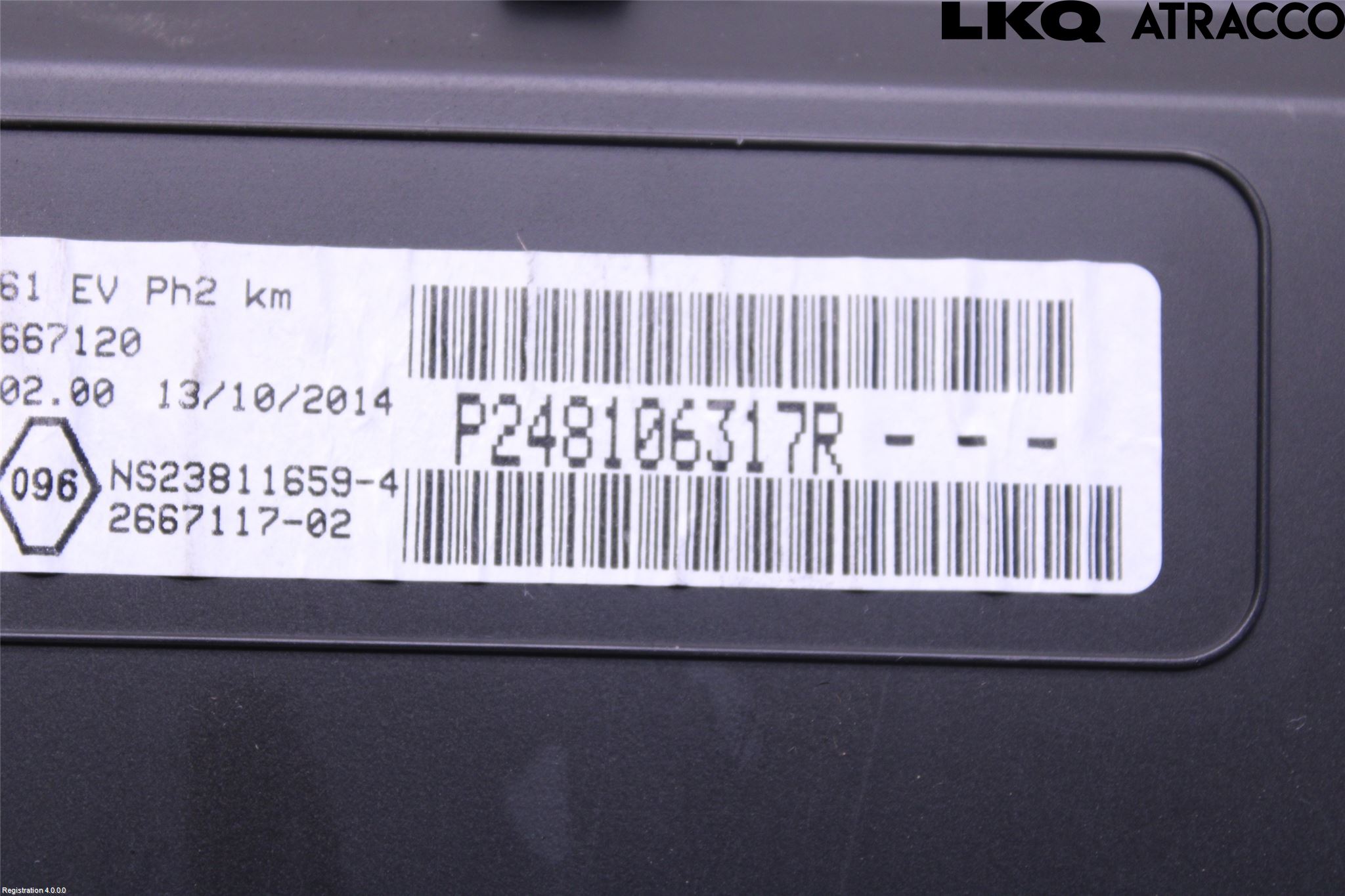 Renault KANGOO II 15-21 Instr Kombinert