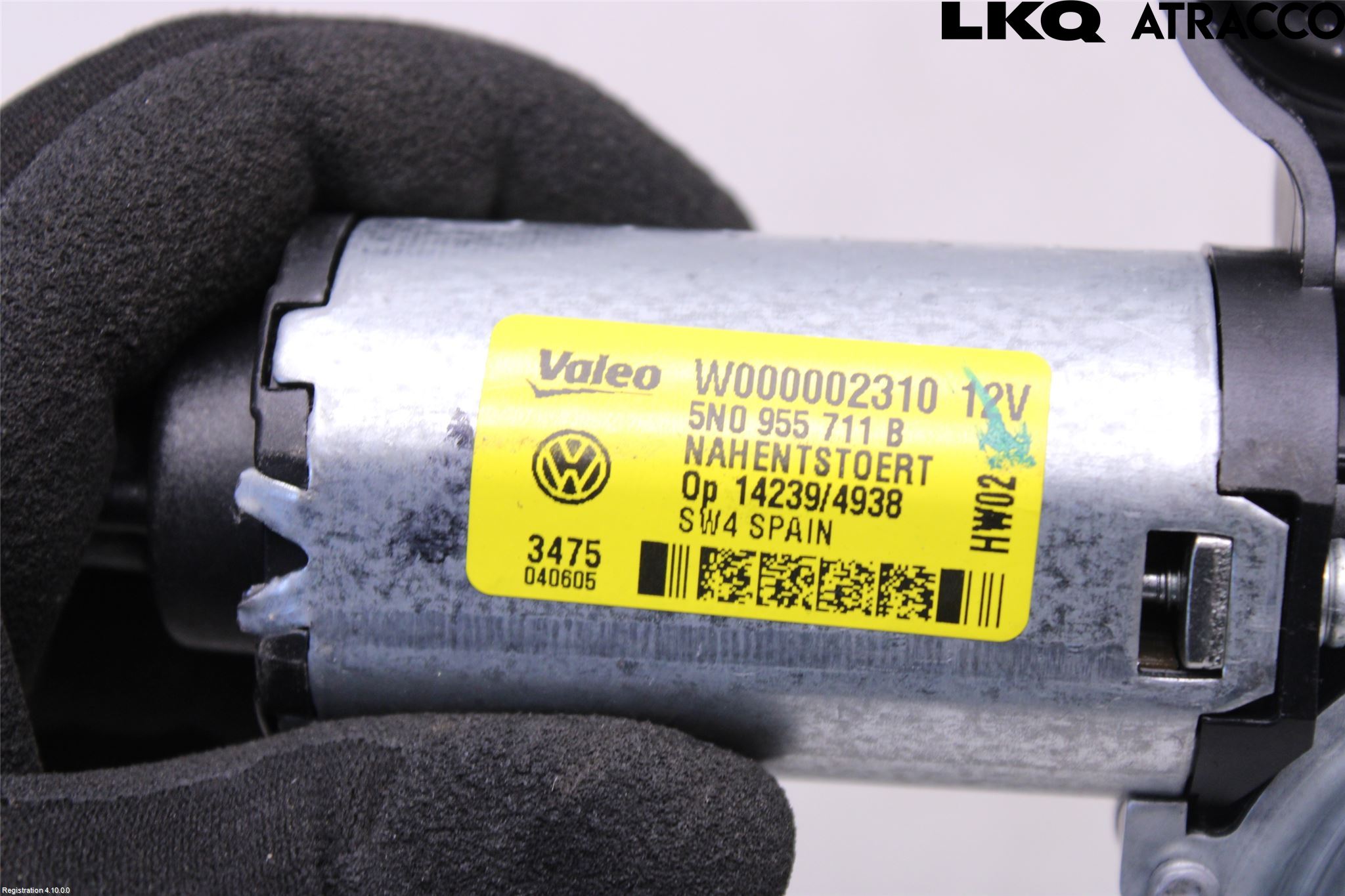 Volkswagen VW TIGUAN 07-16 Viskermotor Bakluke