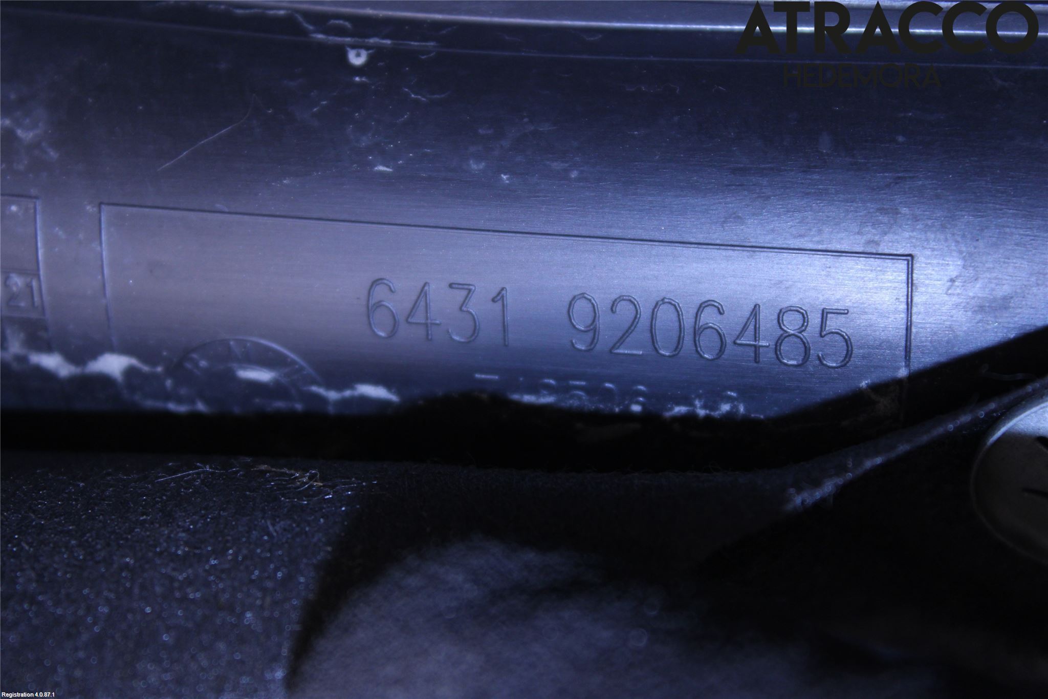 BMW 3 GT F34 13-19 Visker Deksel-Grill-Under Frr