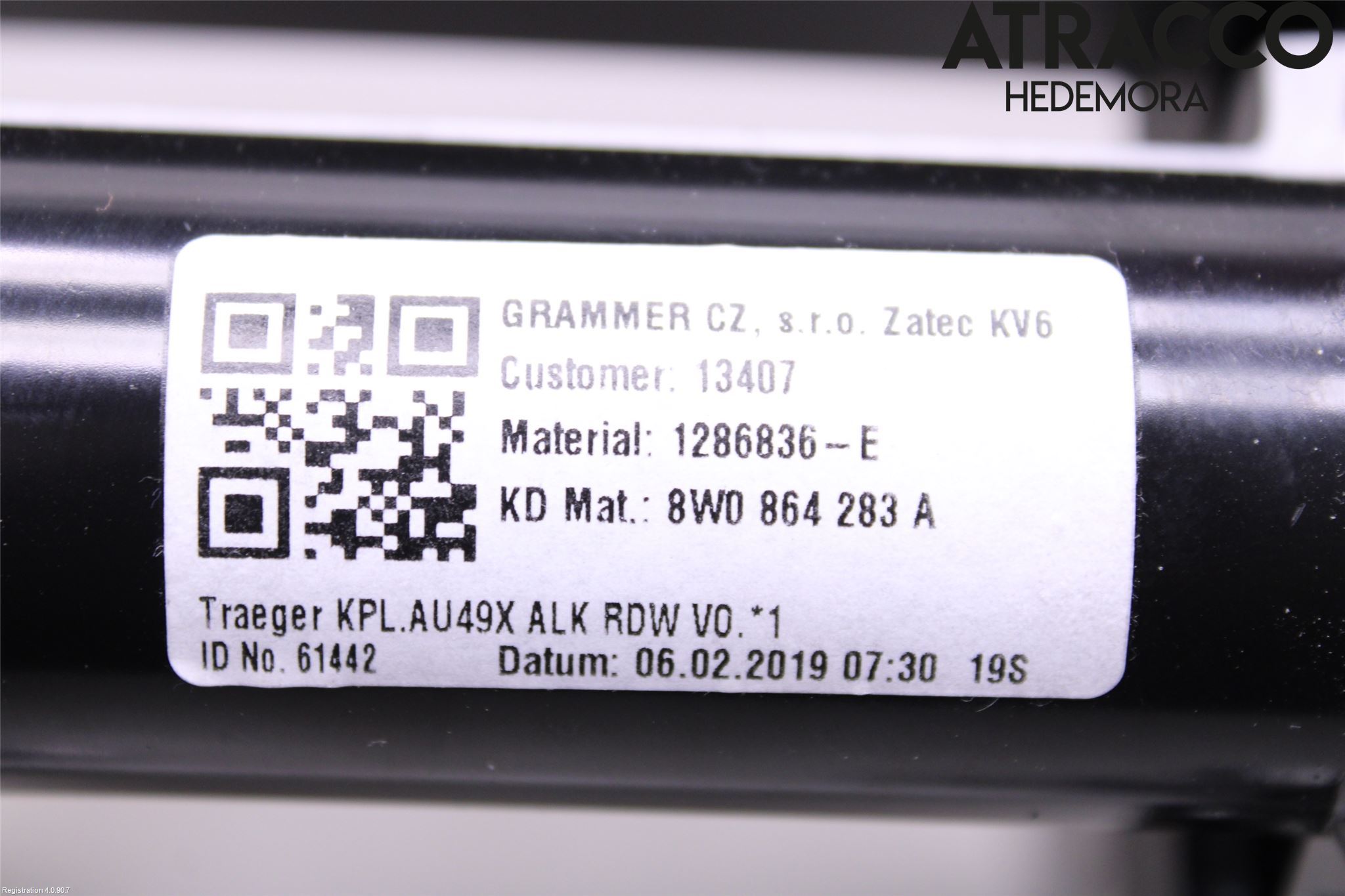 Audi A4/S4 B9 20- Innr Armlene