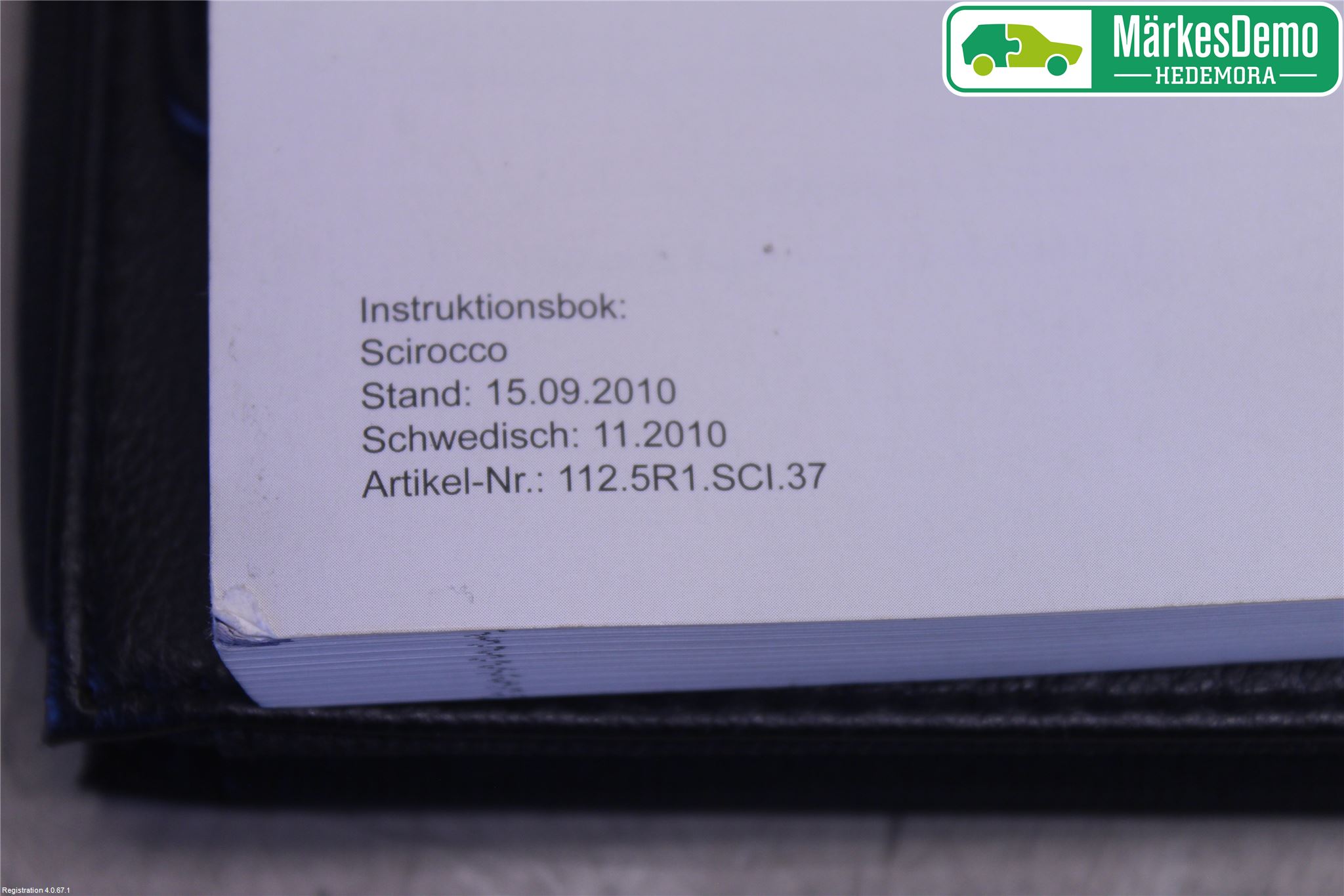 Volkswagen VW SCIROCCO 09-17 Instruksjonsbok