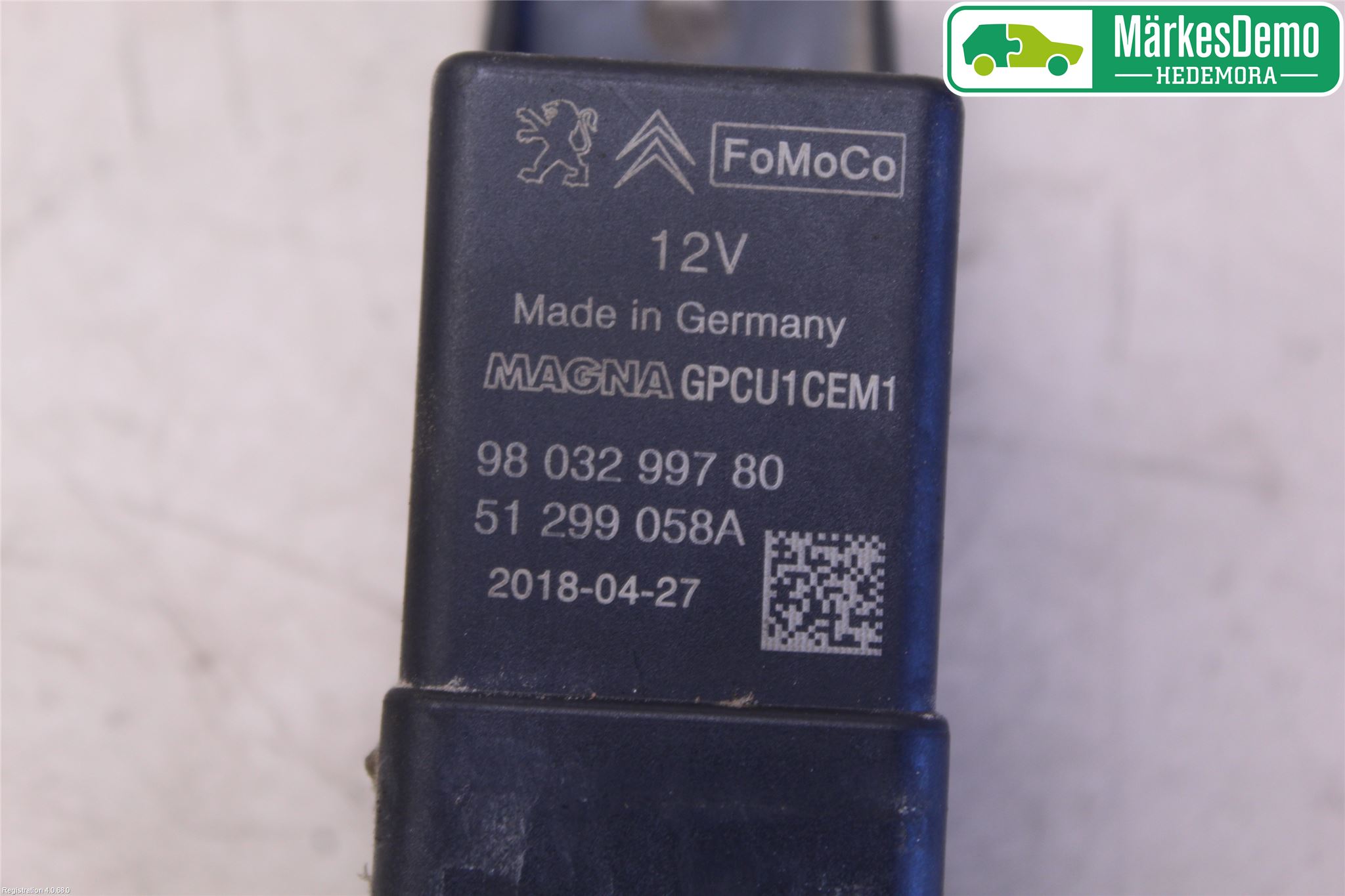 Peugeot EXPERT/E-EXPERT 17- Rele Gløding Diesel