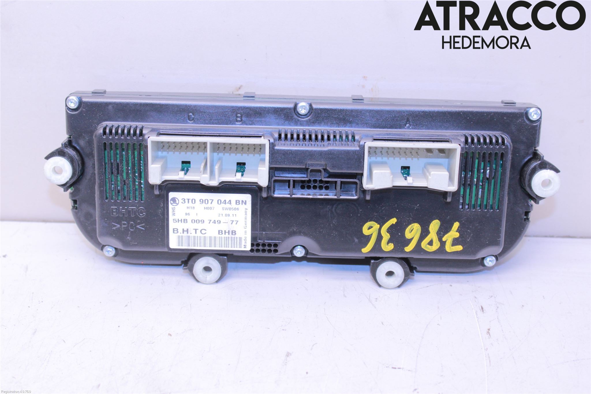 Skoda SUPERB 09-15 Varme Ac Betjening-Display