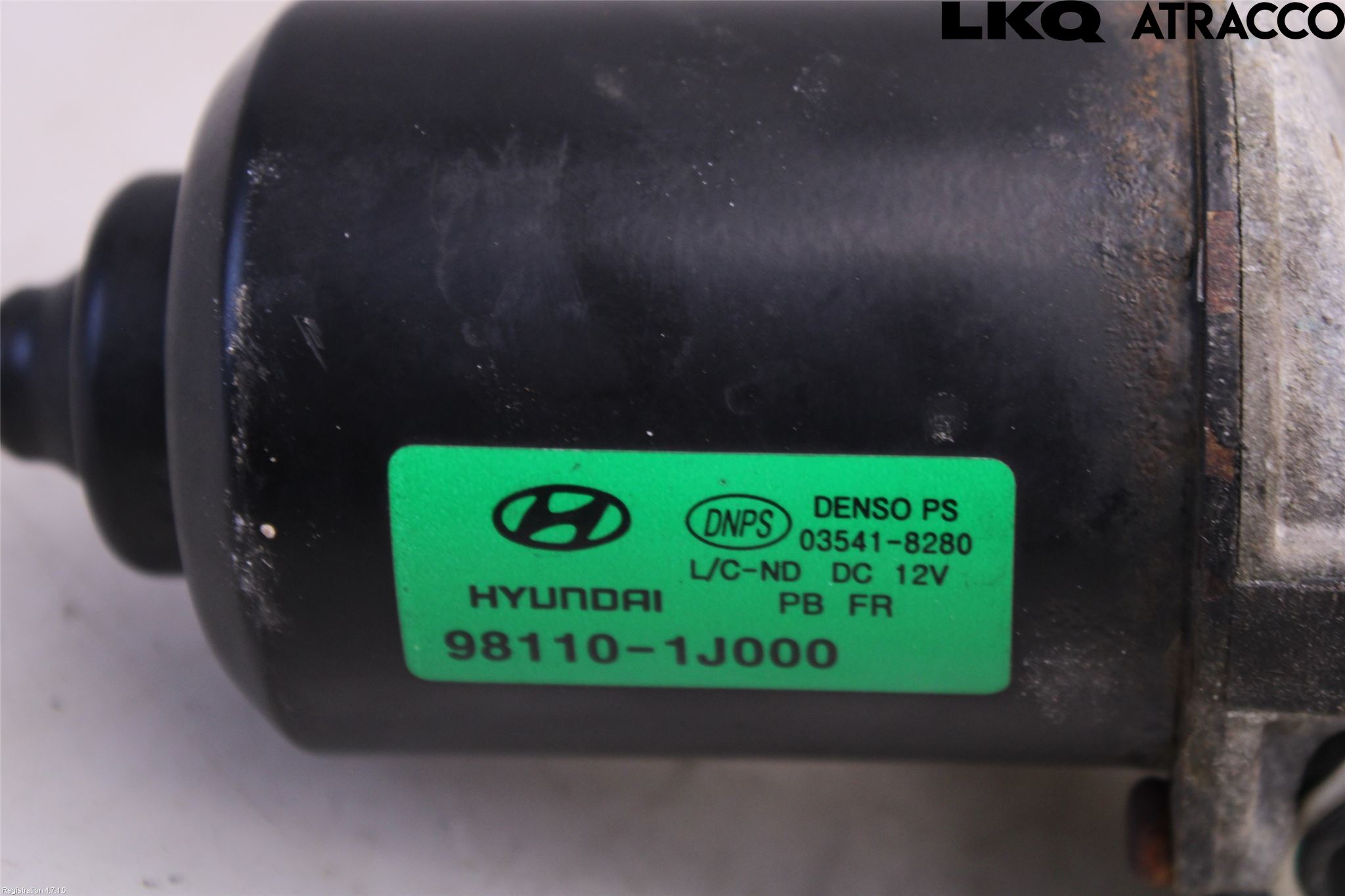 Hyundai i20 PB 09-14 Viskermotor Frontrute