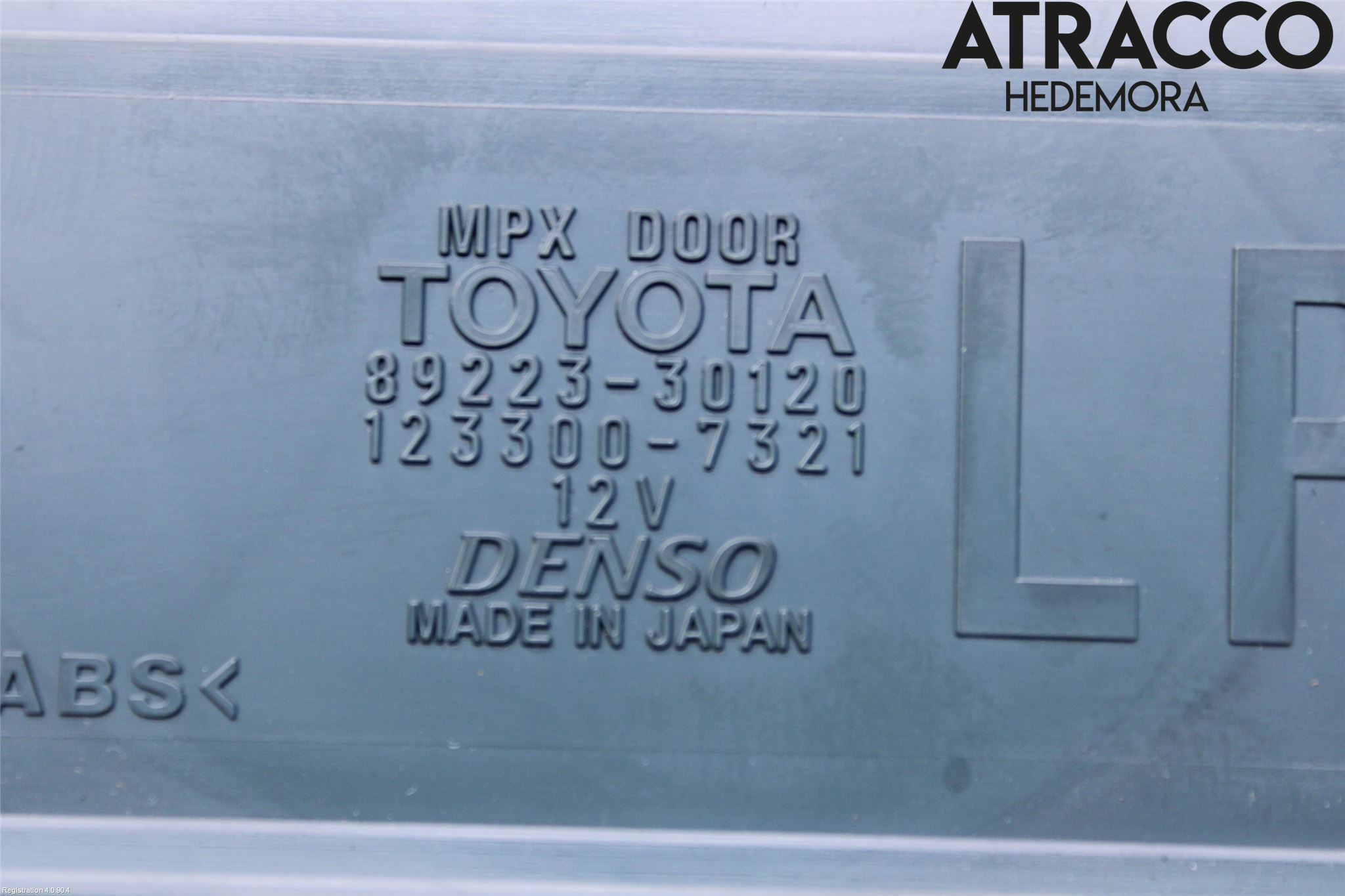 Lexus GS 300/430/450H 05-12 Styreenhet Dør