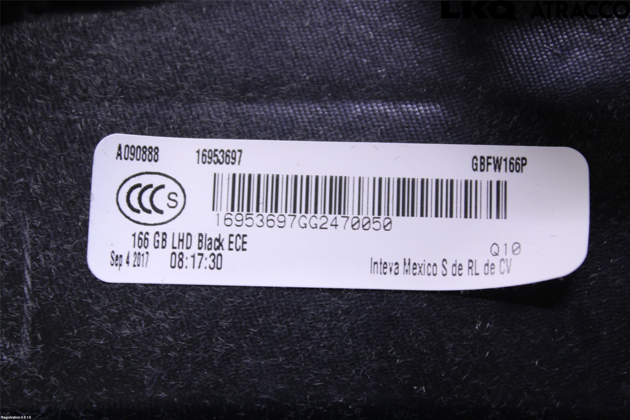 Mercedes-Benz MB ML/GLE-KLASS (W166) 12-18 Innr Hanskerom