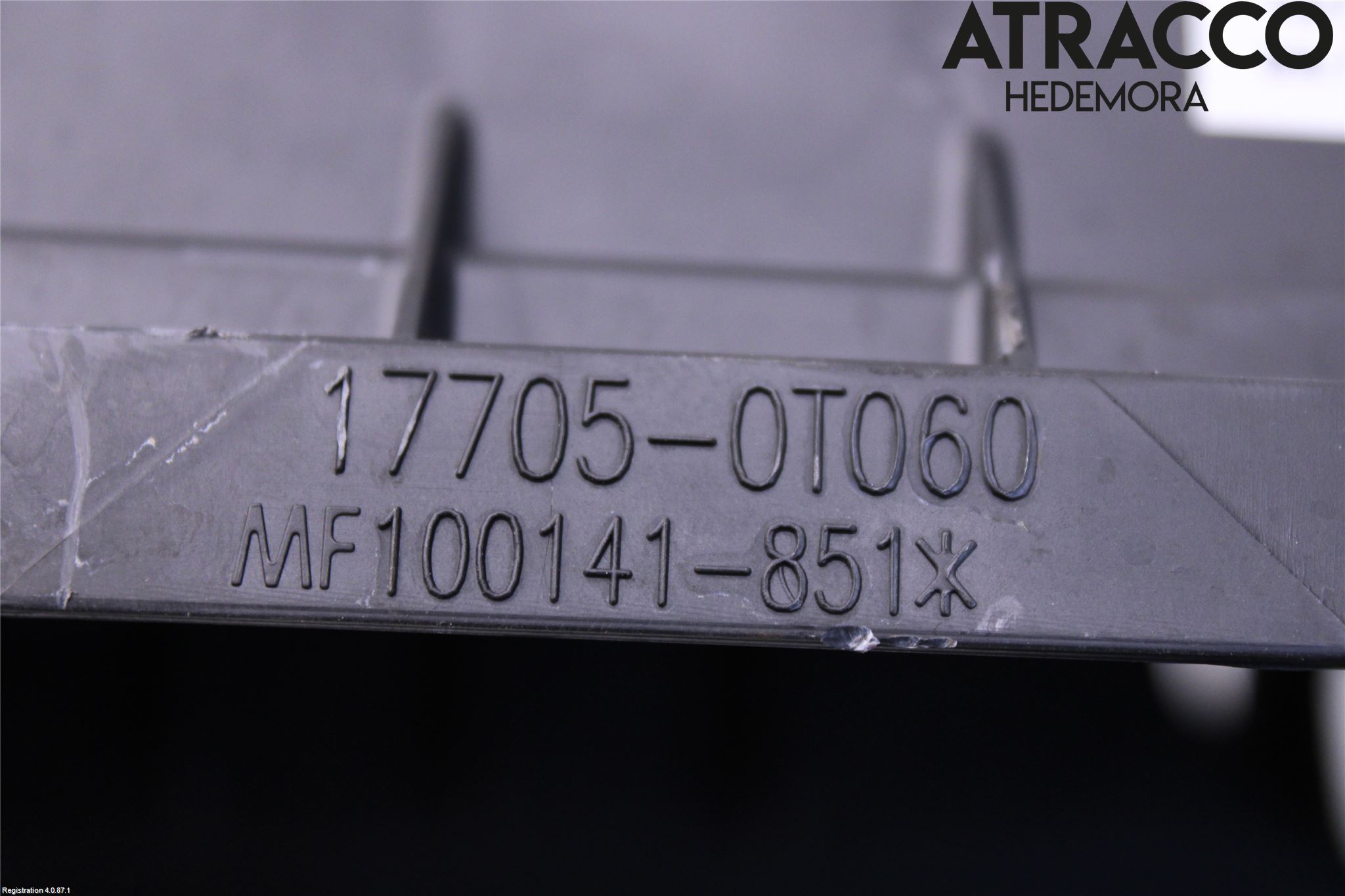 Toyota AURIS 13-19 Luftfilter Boks