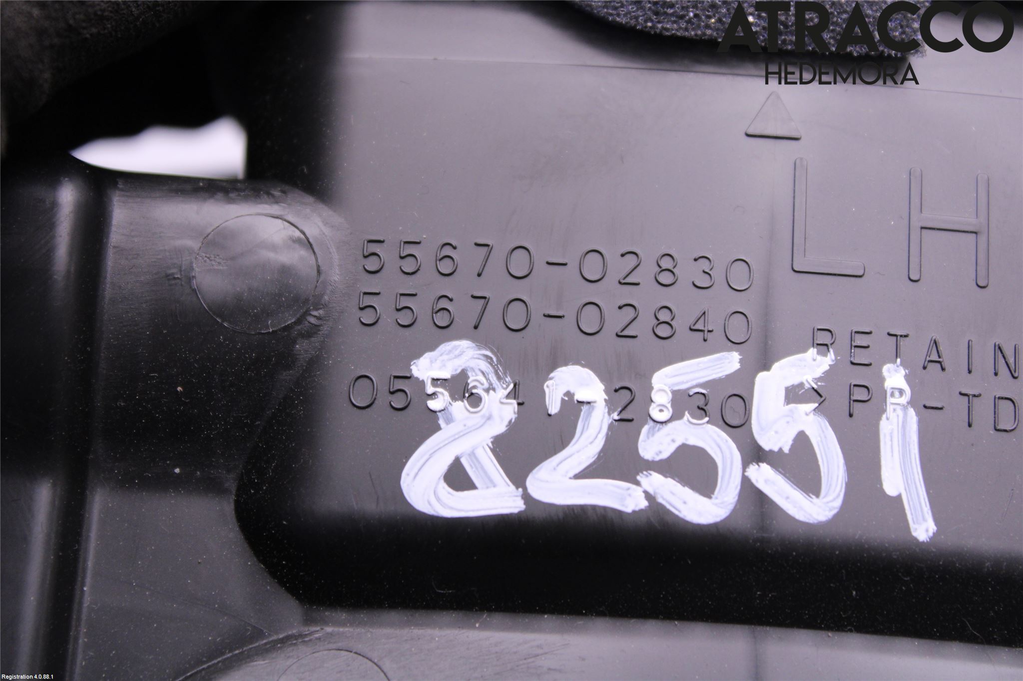 Toyota COROLLA 19- Dashbord Kanal - Dyse