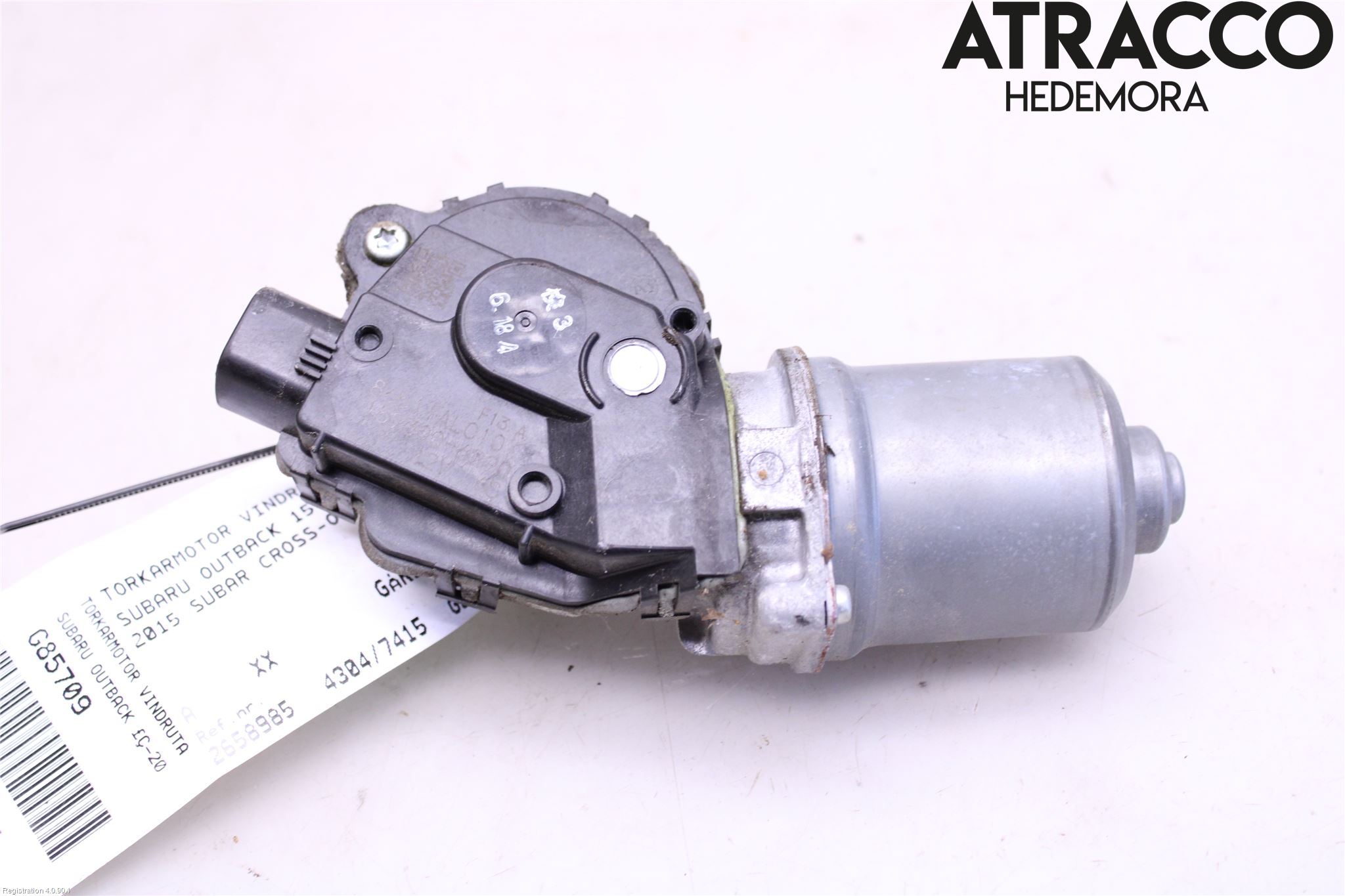 Subaru OUTBACK 15-20 Viskermotor Frontrute