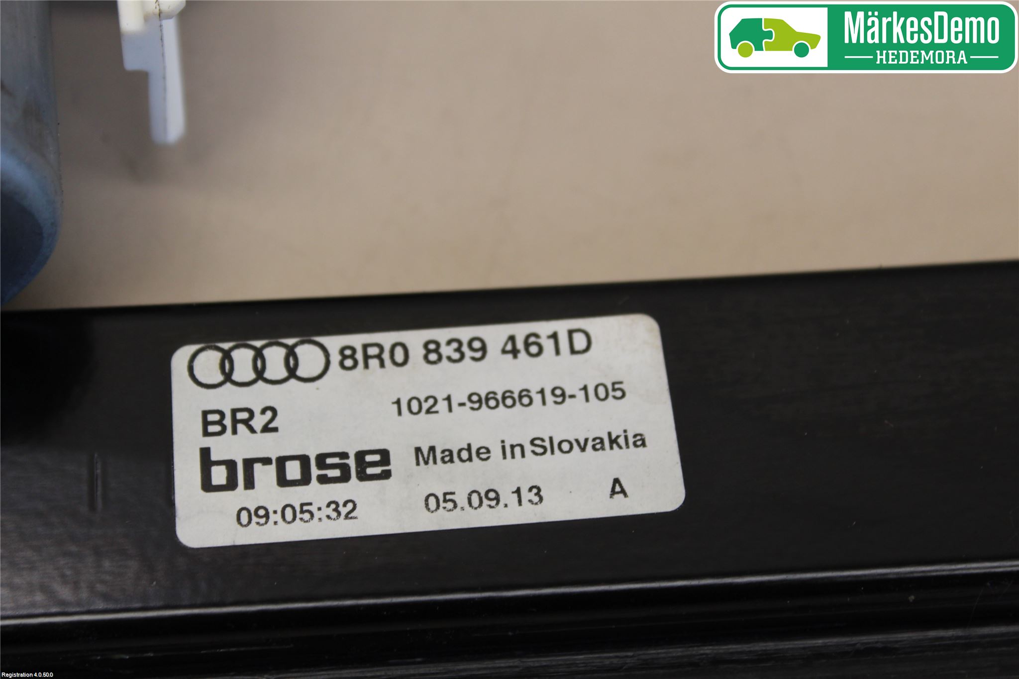 Audi Q5 09-16 Vindusheis El Komp