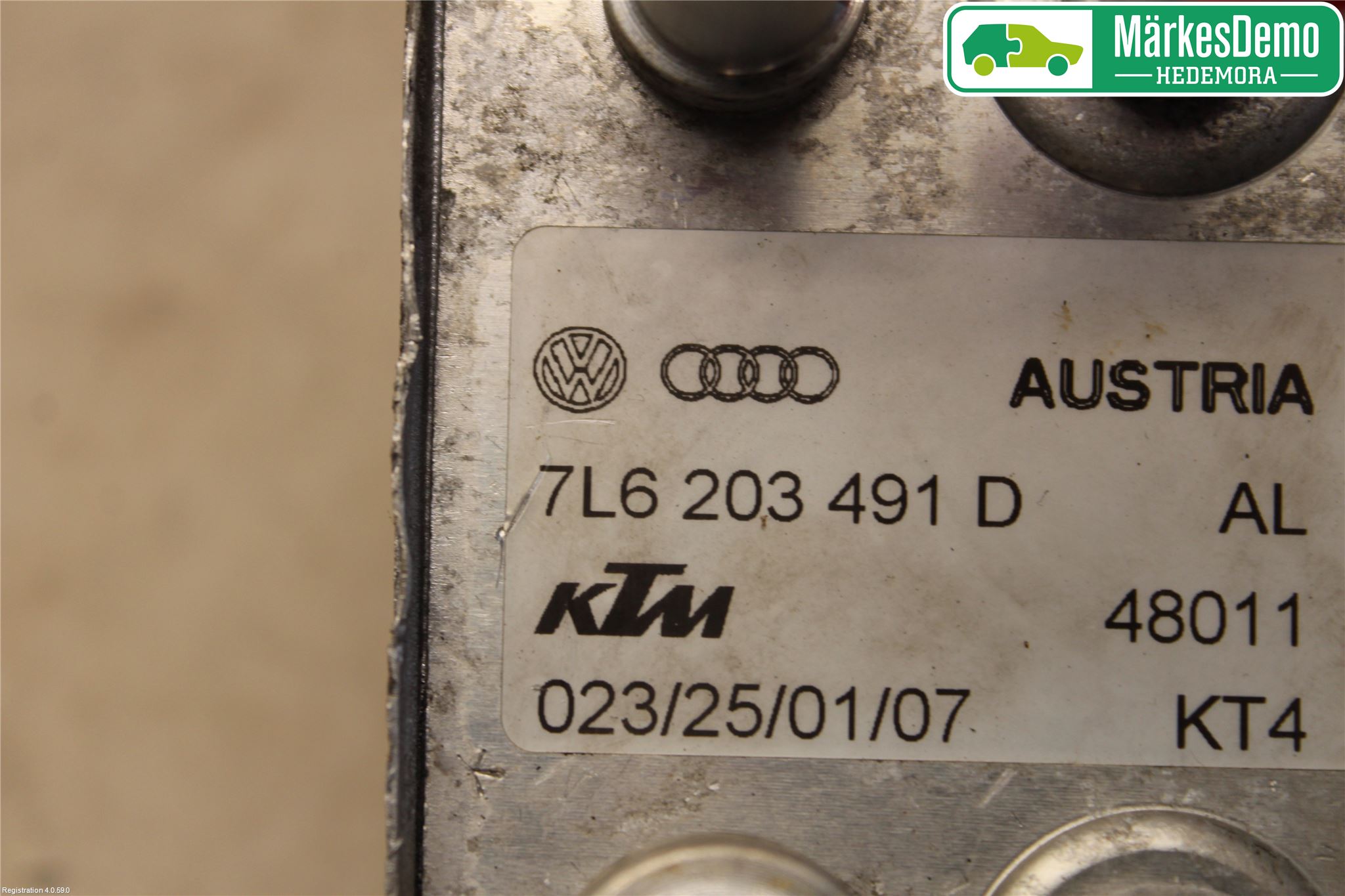 Audi Q7/SQ7 Drivstoffkjøler