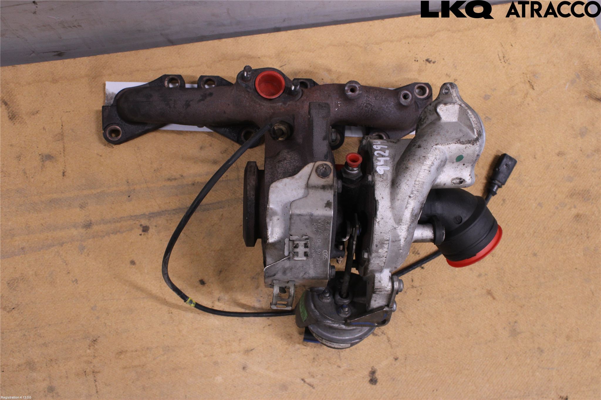 Volkswagen VW PASSAT 11-14 Turboaggregat