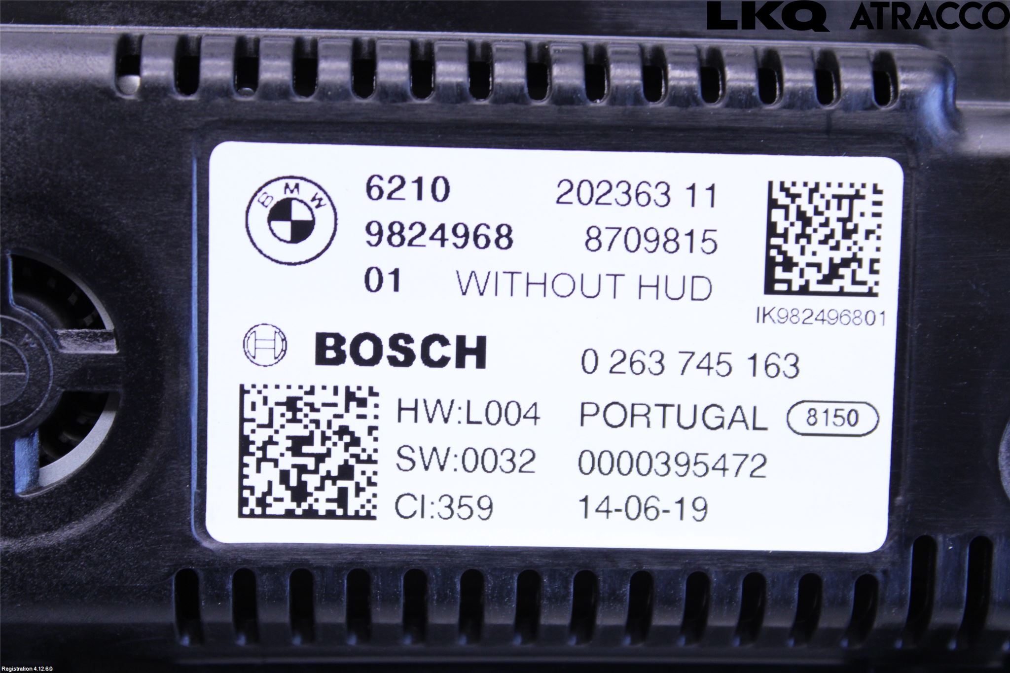 BMW 5 G30/G31/F90 17-23 Instr Kombinert
