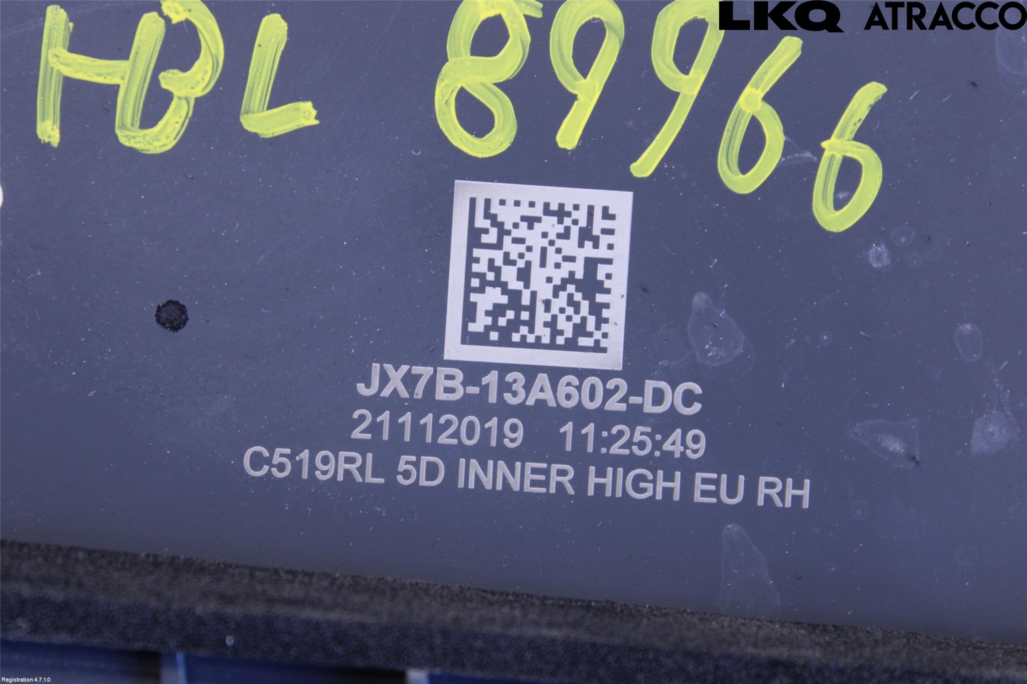 Ford FOCUS 19- Baklykt Høyre  På Luke(Indre)
