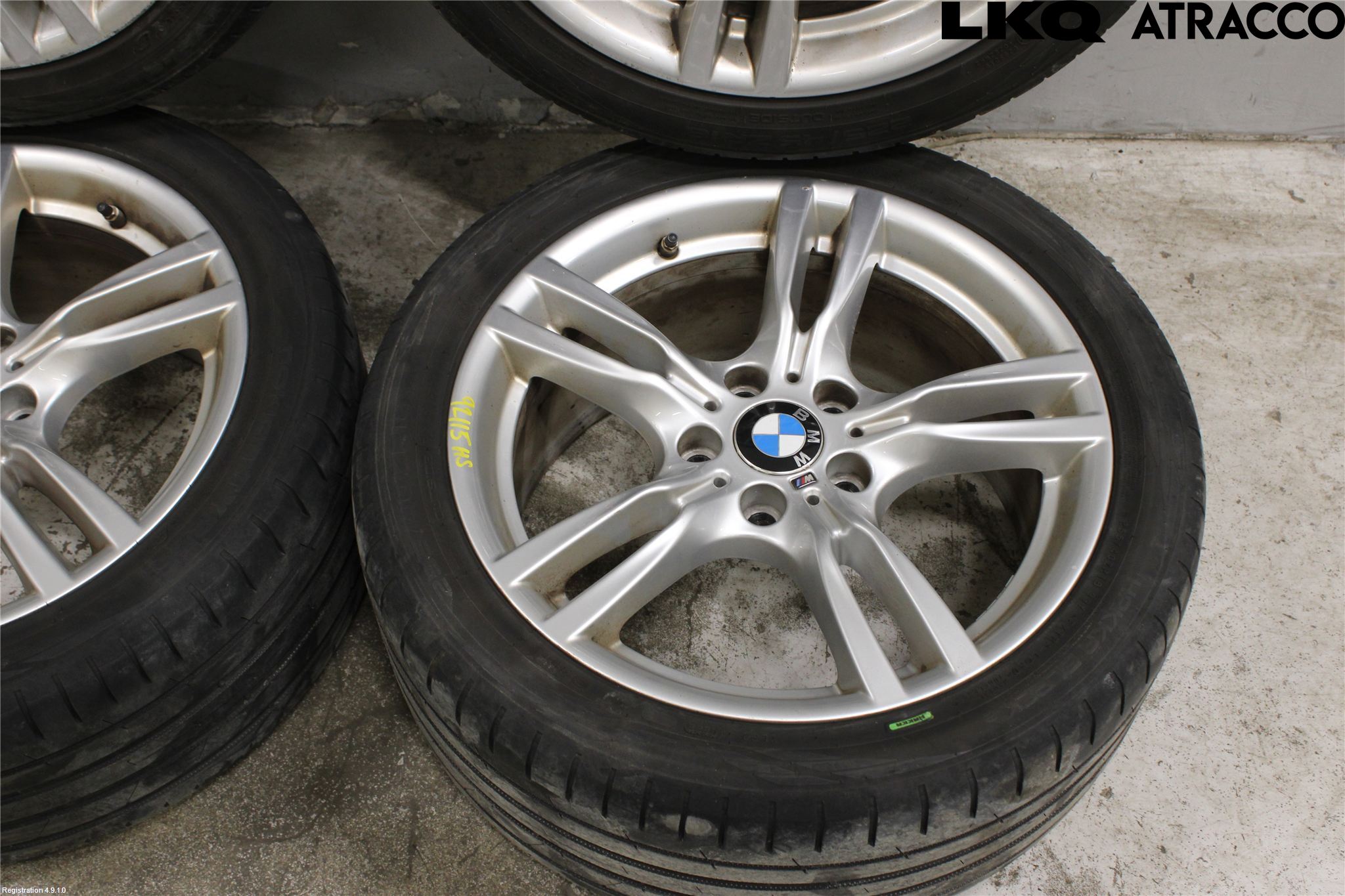 BMW 3 F30/F31/F80 12-19 Dekk Sommer På Alu Felg 4Stk