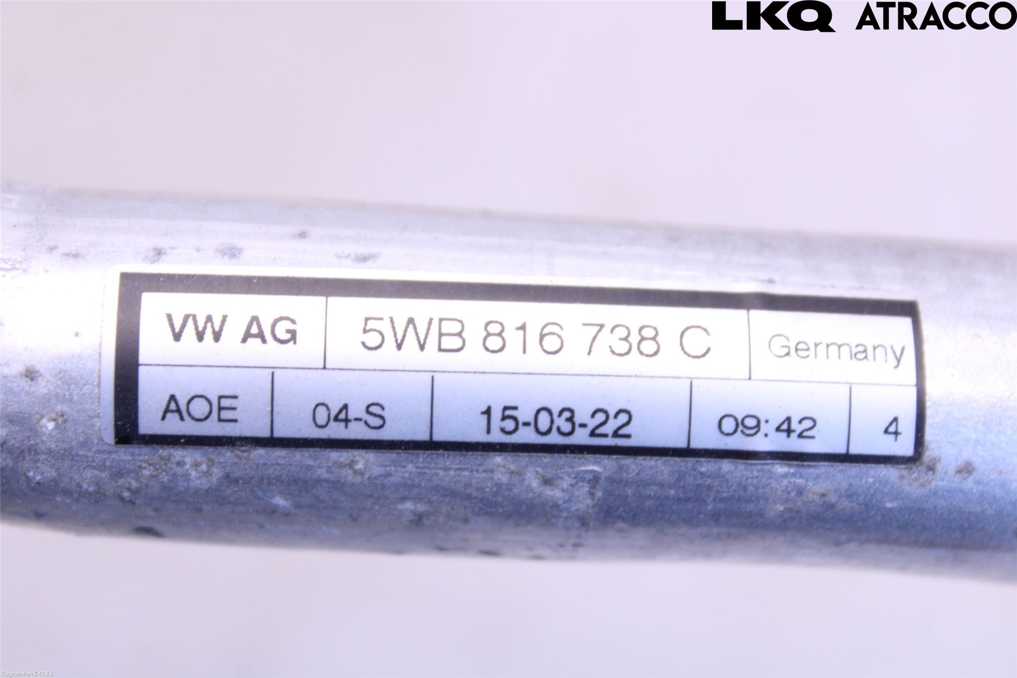 Volkswagen VW GOLF / E-GOLF VIII 20- Varme Ac Slange - Rør