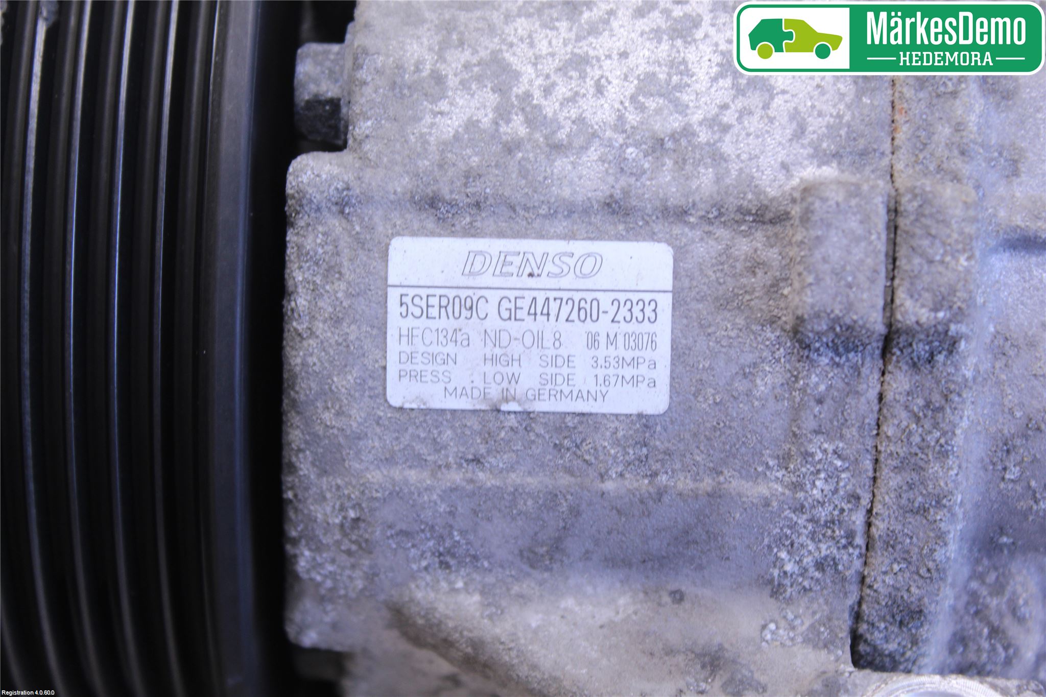 Toyota AURIS 10-12 Varme Ac Kompressor