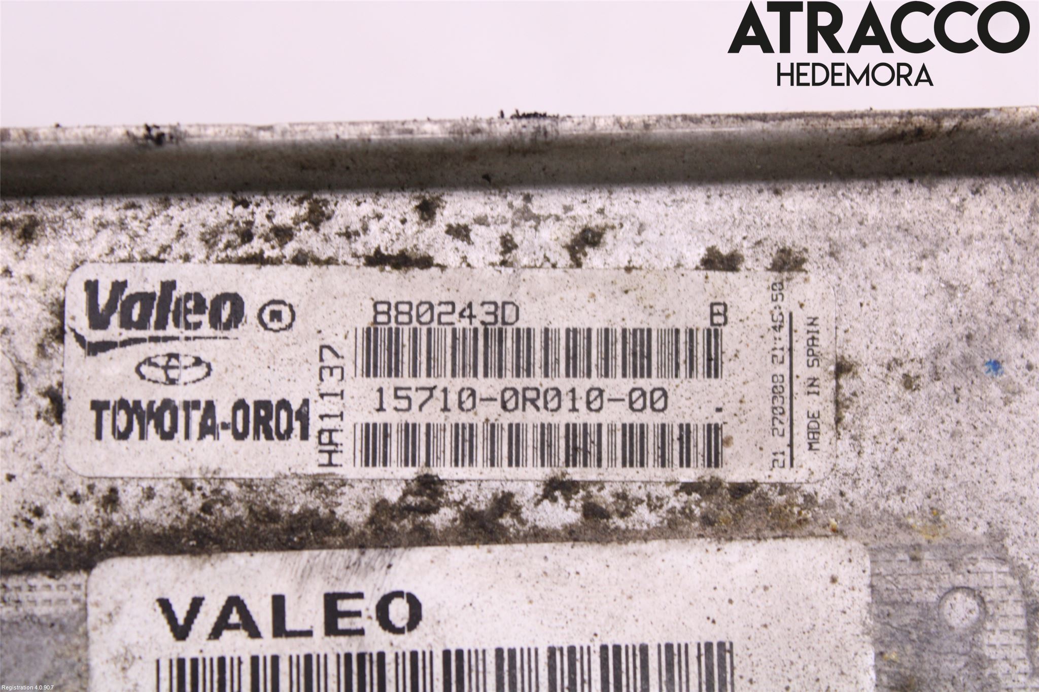 Toyota AVENSIS 07-08 Radiator Oljekjøler Motor