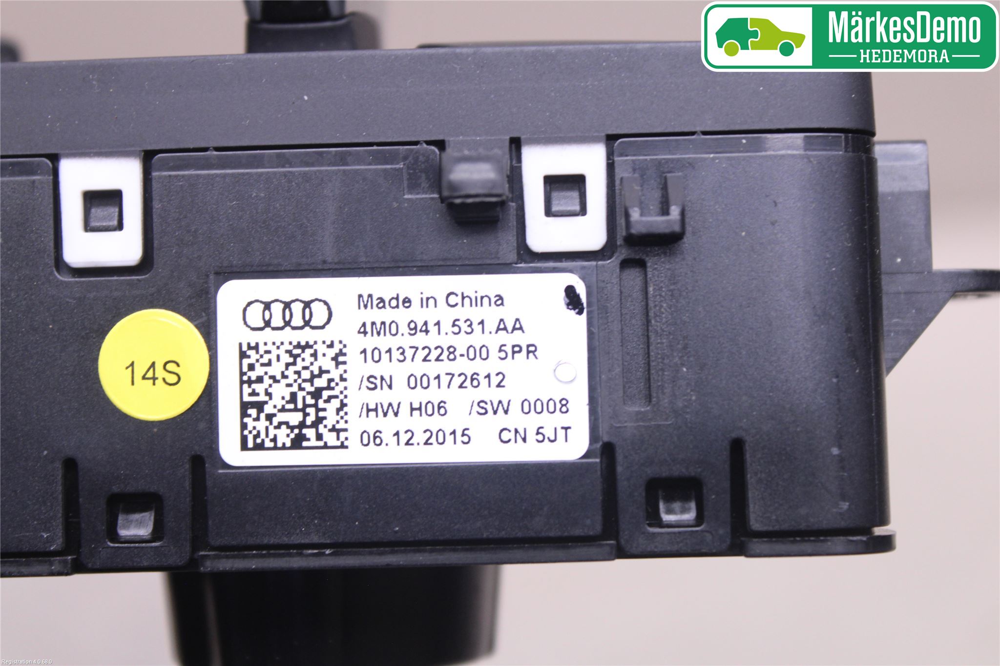 Audi A4/S4 B9 16-19 Bryter Hovedlys